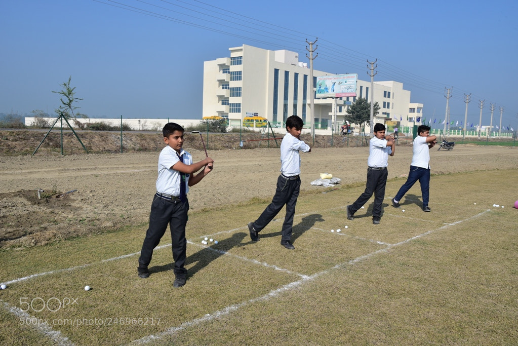 Nikon AF-S Nikkor 24-120mm F4G ED VR sample photo. The millennium school palwal photography