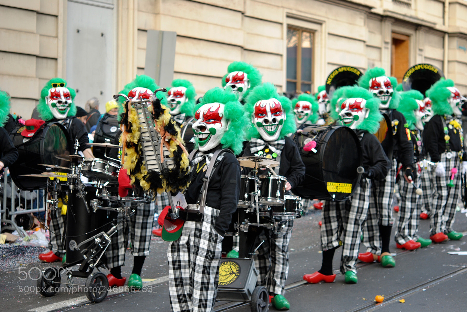 Nikon D3000 sample photo. Basel fasnacht. photography