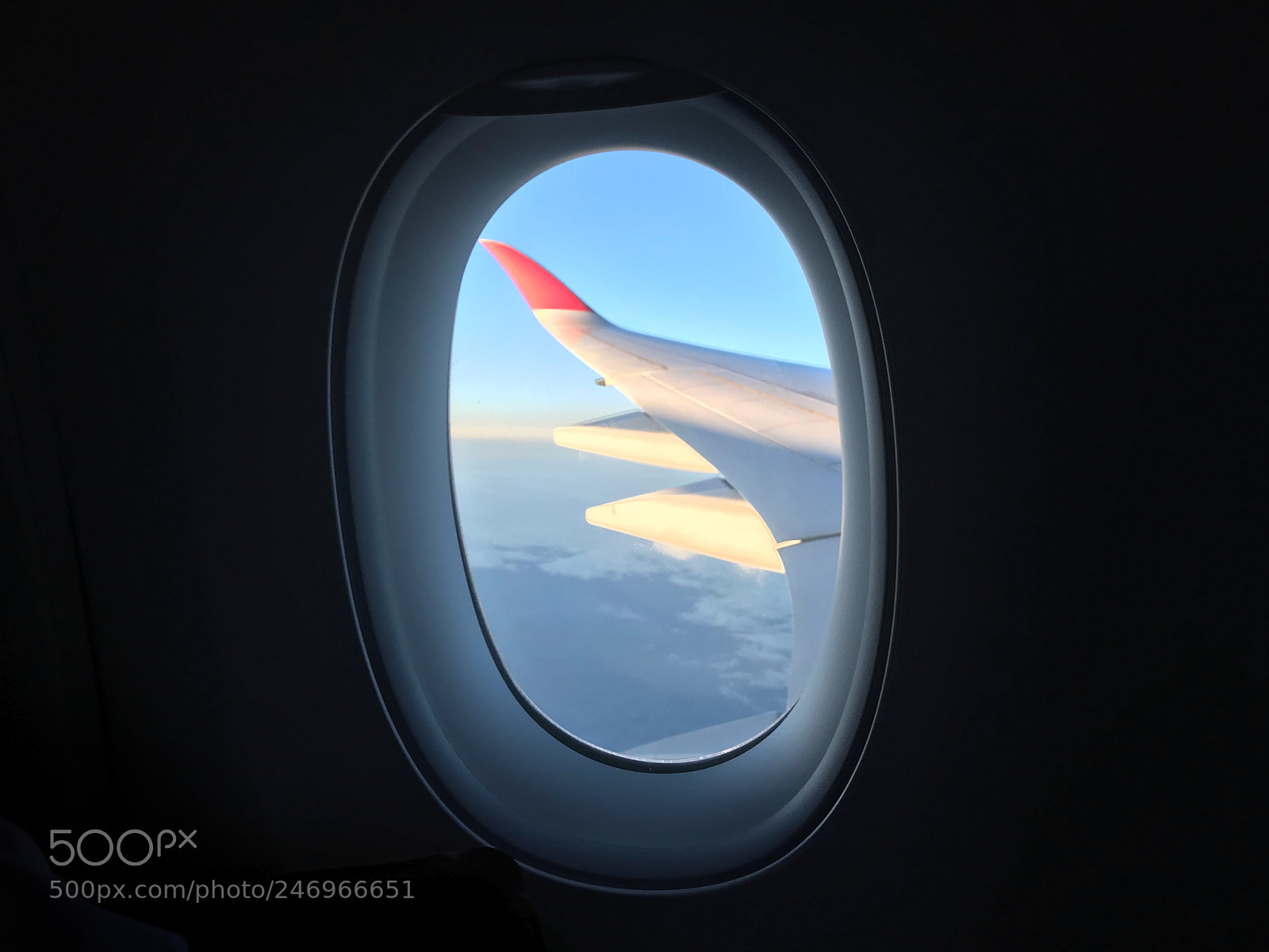 Apple iPhone 7 sample photo. High above the clouds photography