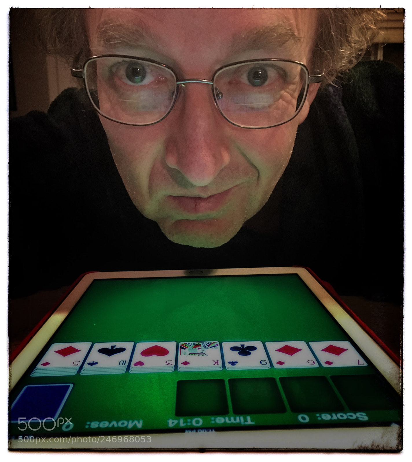 Apple iPhone SE sample photo. A game of solitaire. photography