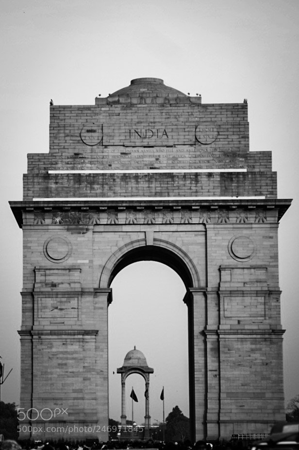 Sony a7 II sample photo. India gate photography