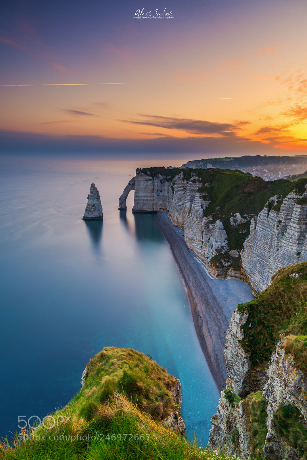 Nikon D610 sample photo. Natural etretat - cliffs photography