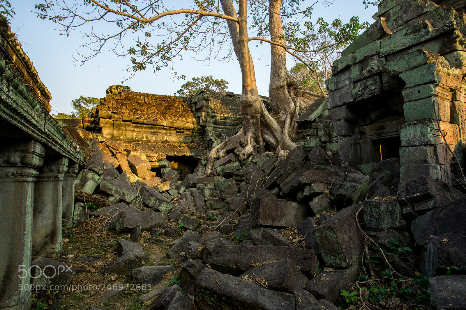 Sony a7 II sample photo. Preah khan temple photography