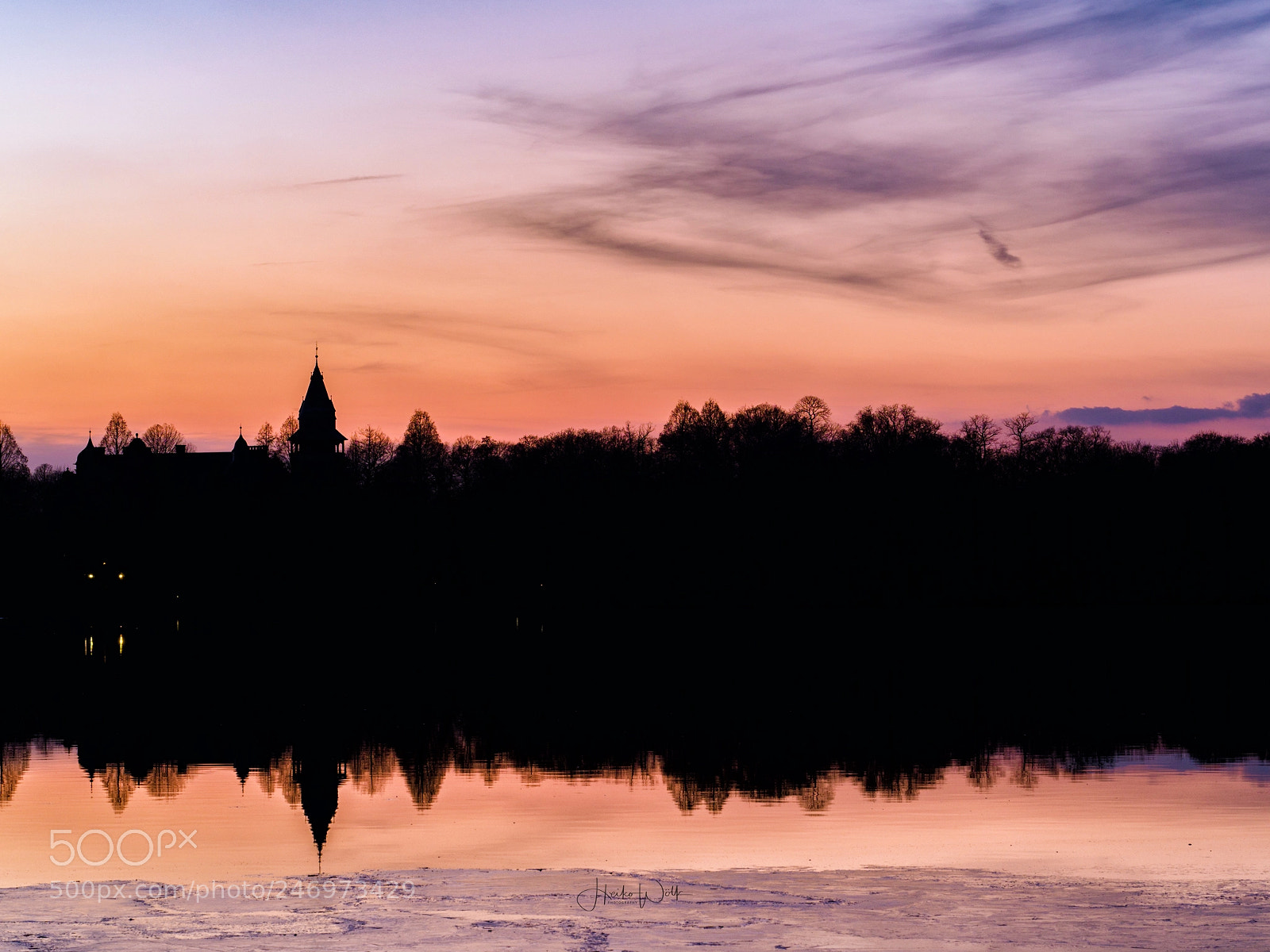 Olympus OM-D E-M1 Mark II sample photo. Castle krickenbeck sunset photography
