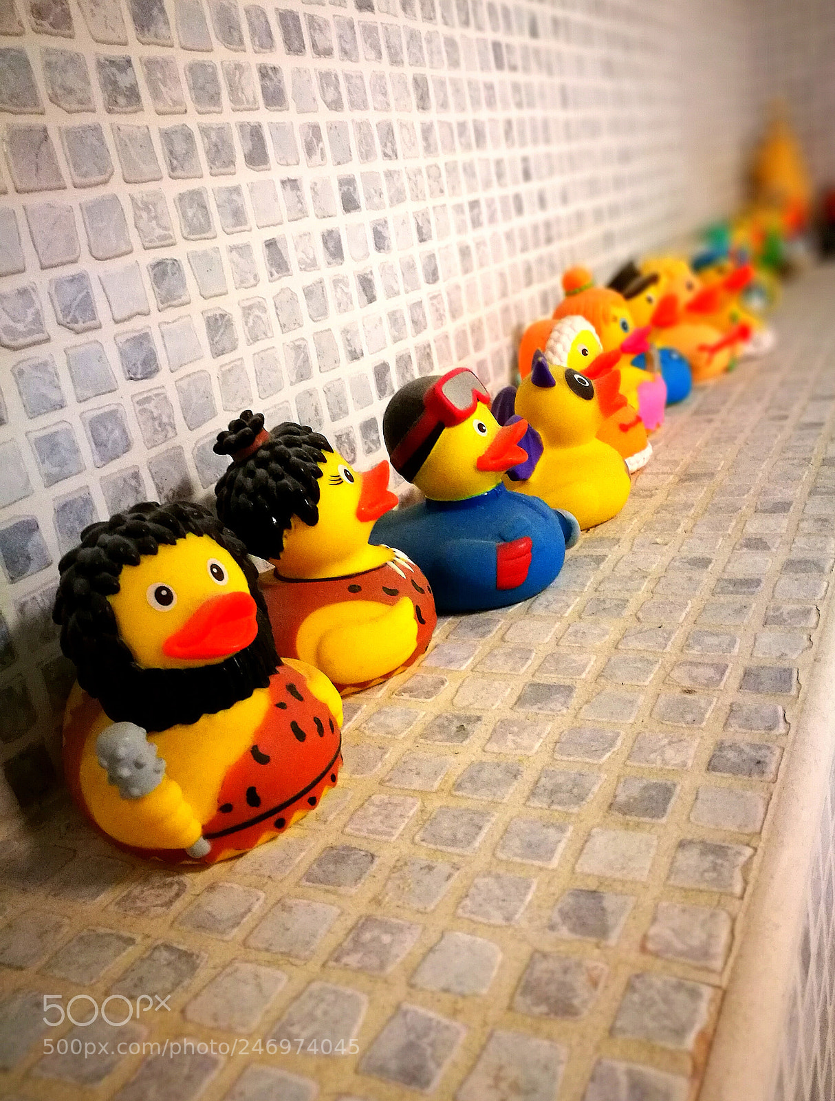 HUAWEI P9 sample photo. Rubber ducks photography