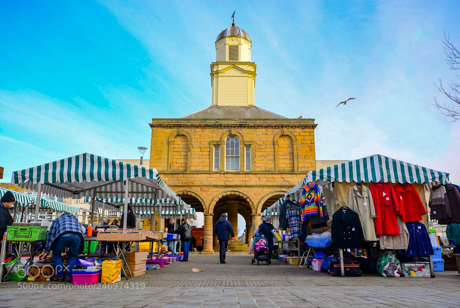 Nikon D5200 sample photo. A british market town photography