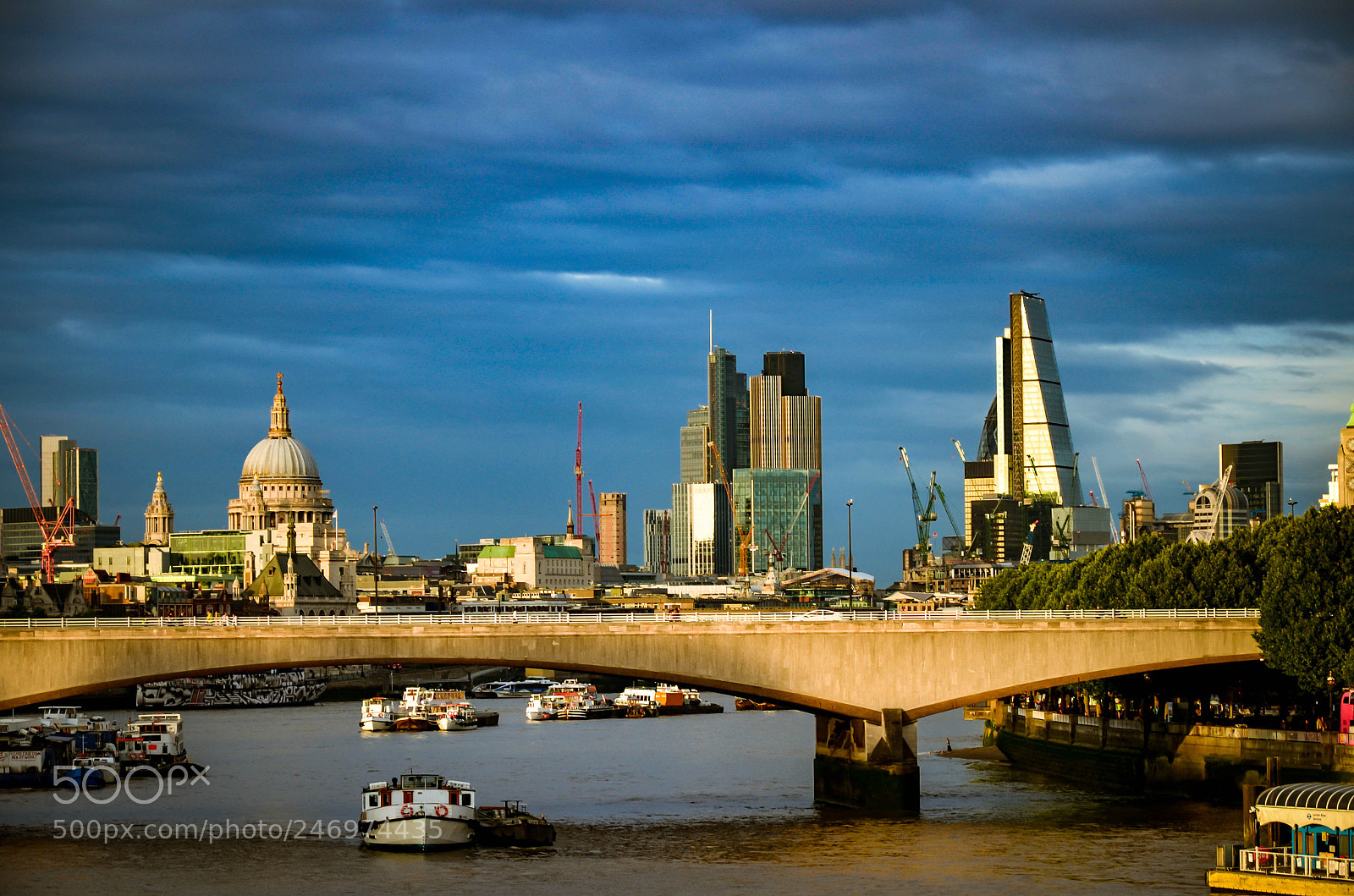 Nikon D5100 sample photo. River thames photography