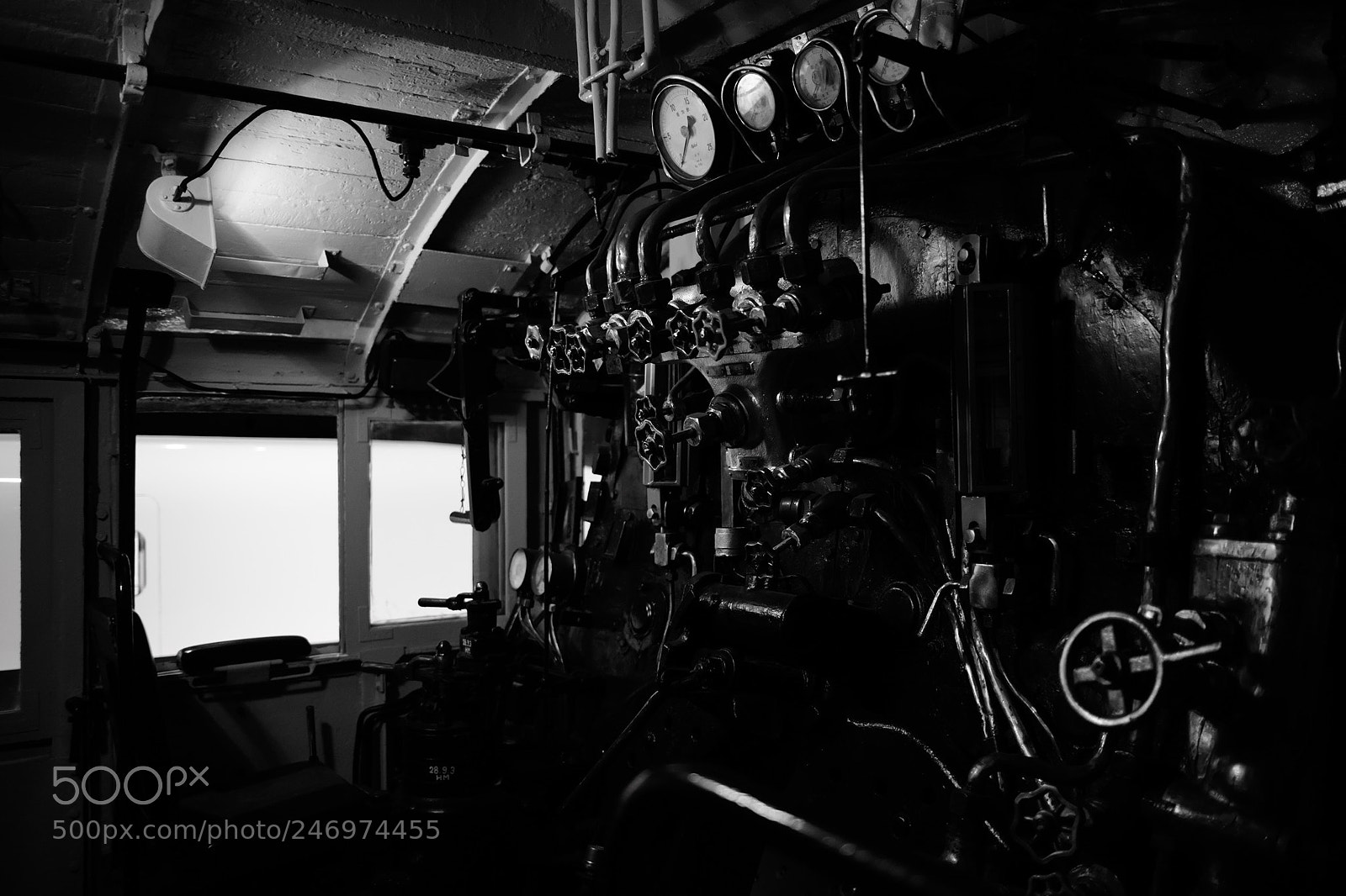 Nikon D850 sample photo. The cab of steam photography