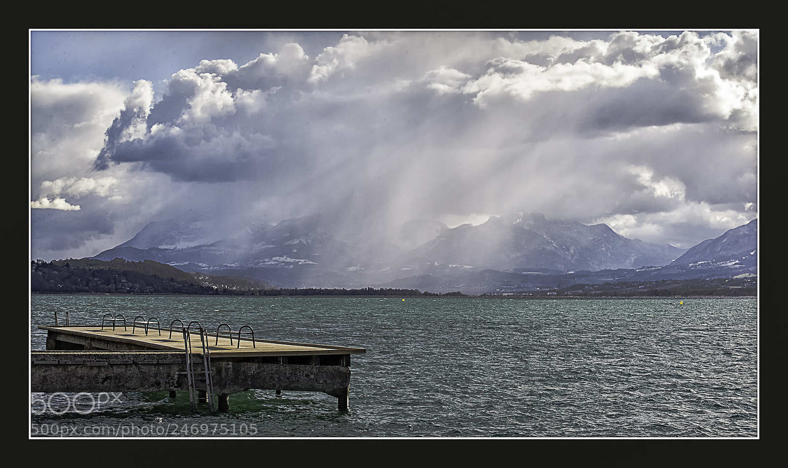 Nikon D610 sample photo. Ciel et lac photography