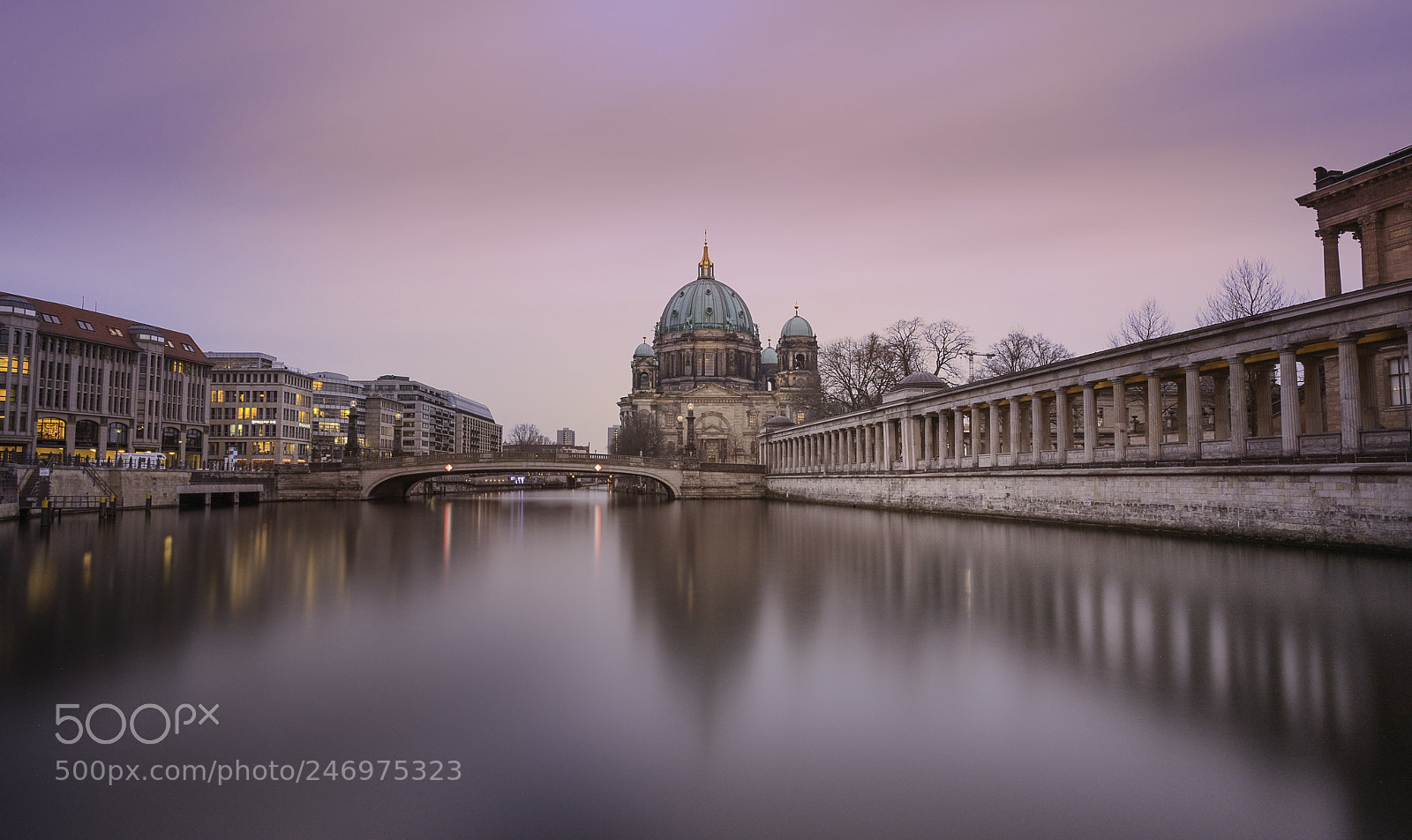 Nikon D810 sample photo. Berlin cathedral at sunset photography