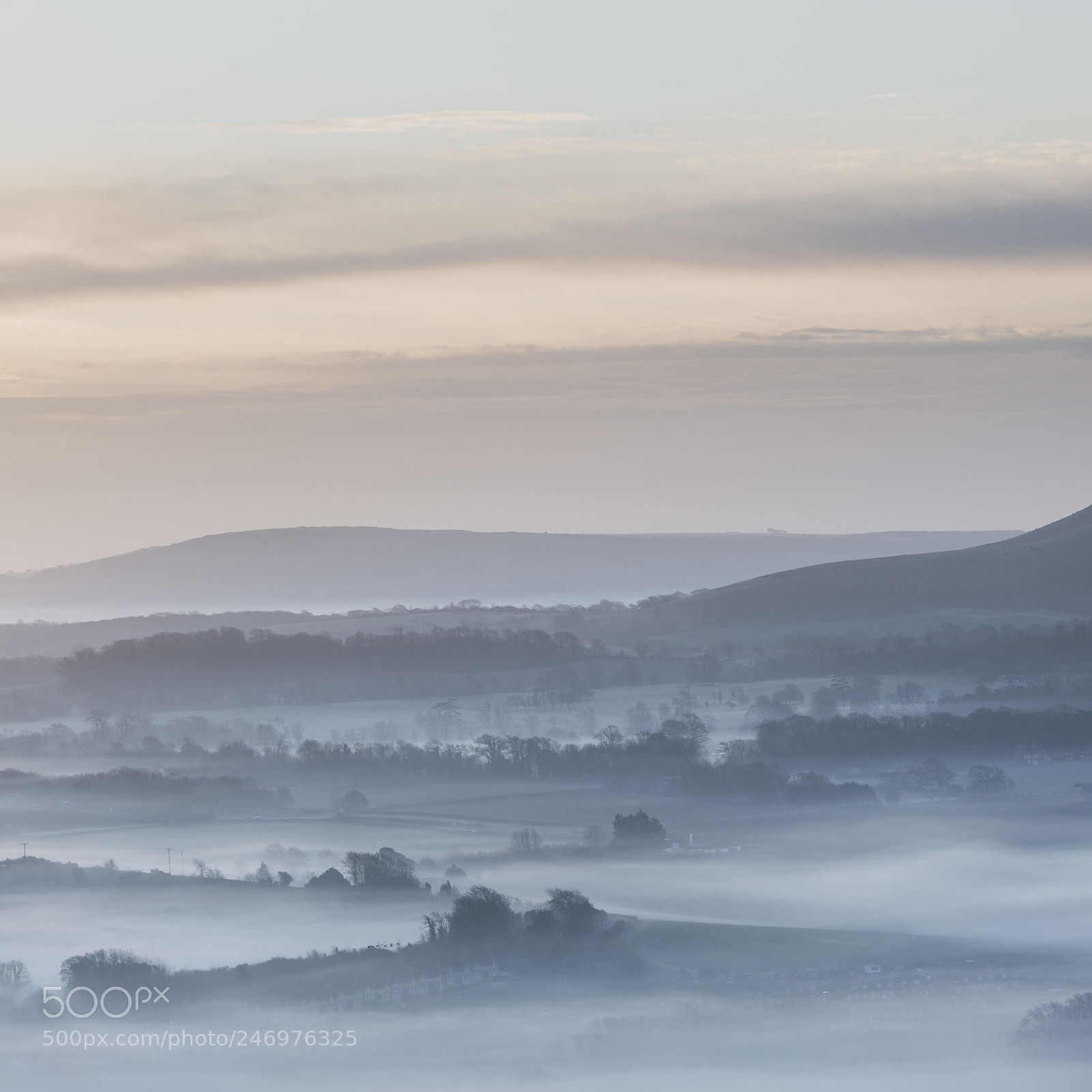 Nikon D800 sample photo. Stunning foggy english rural photography