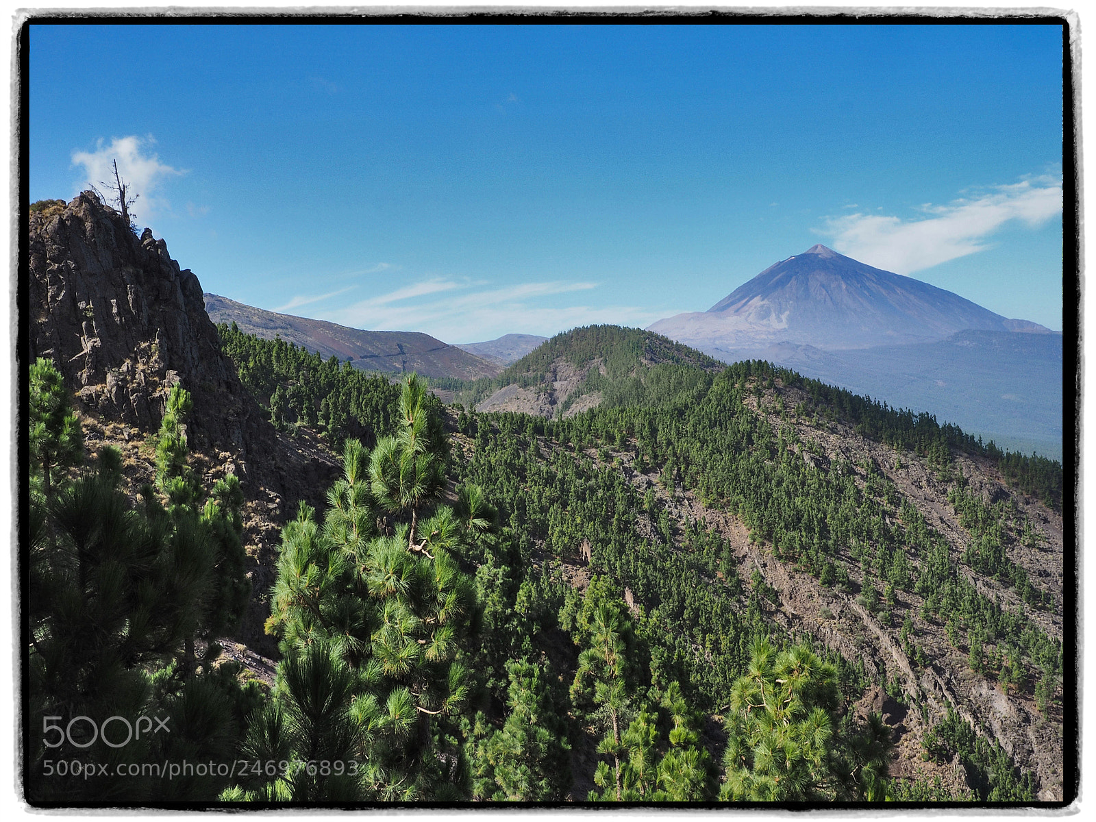 Olympus OM-D E-M1 sample photo. View on the teide photography