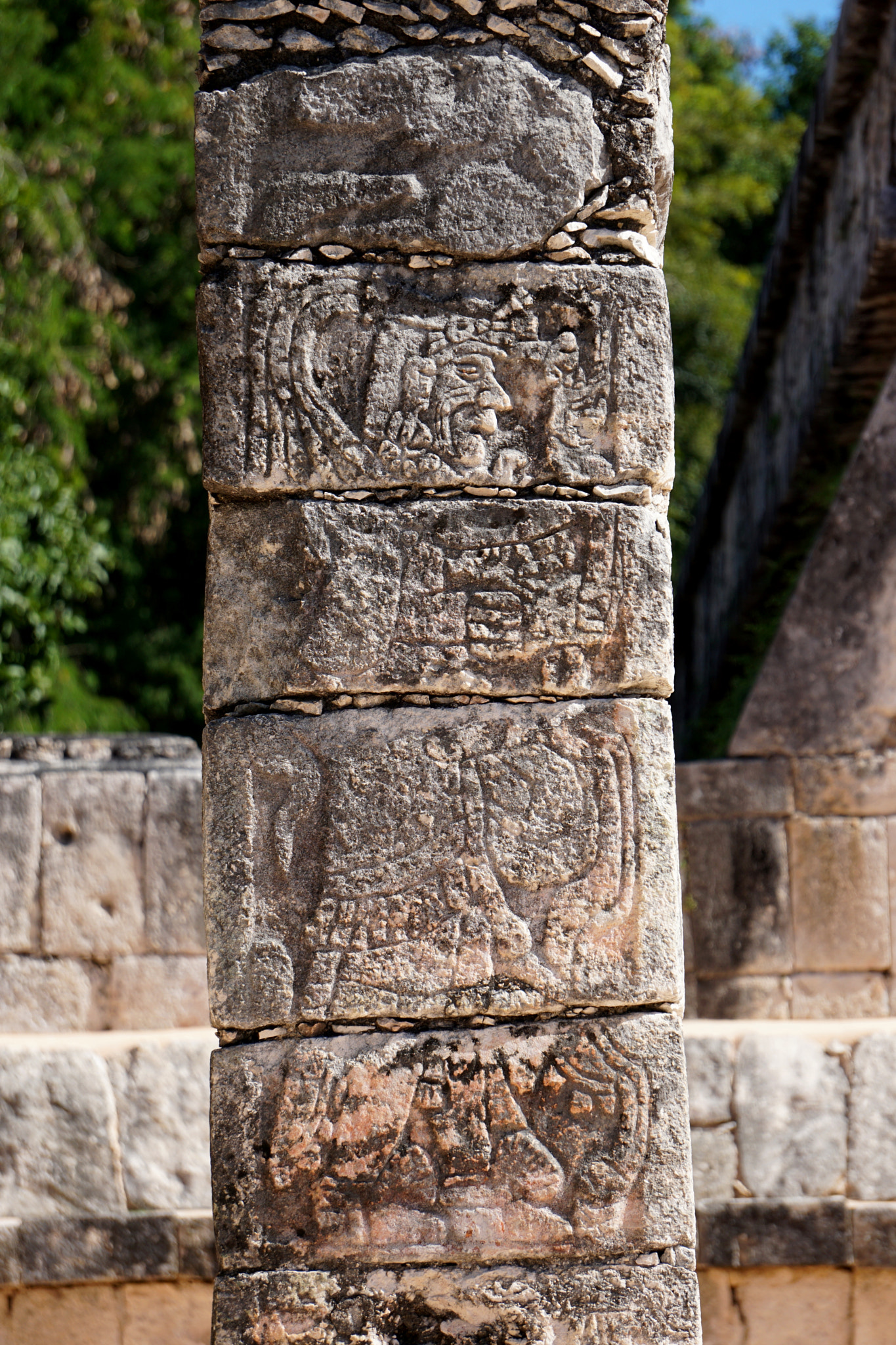 Sony FE 24-240mm F3.5-6.3 OSS sample photo. Hidden column photography