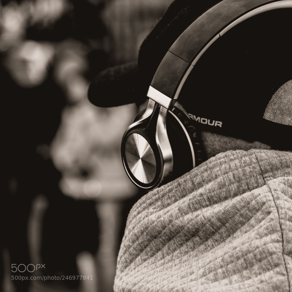 Nikon D5600 sample photo. Headphones photography