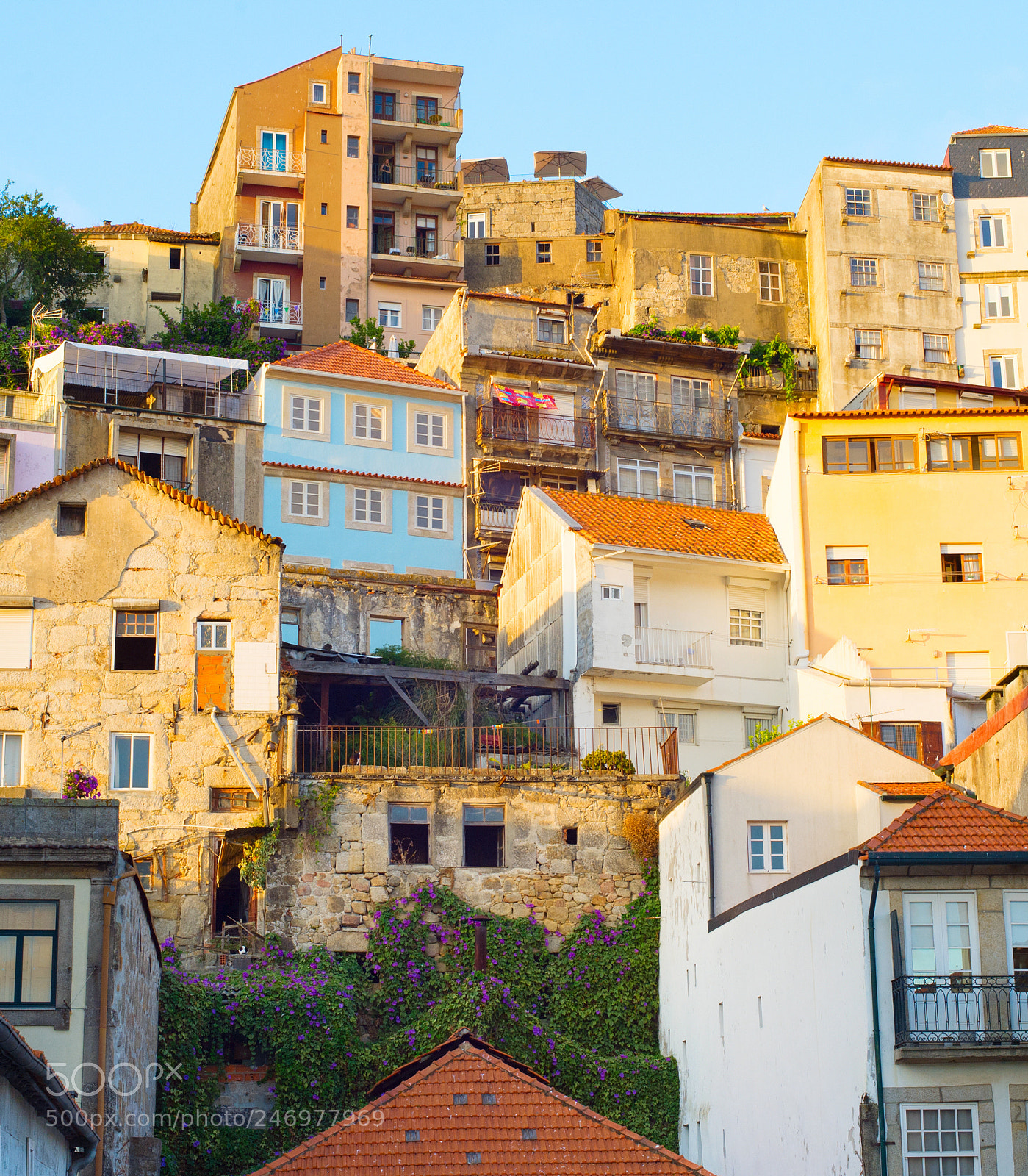 Nikon Df sample photo. Porto old town architecture photography