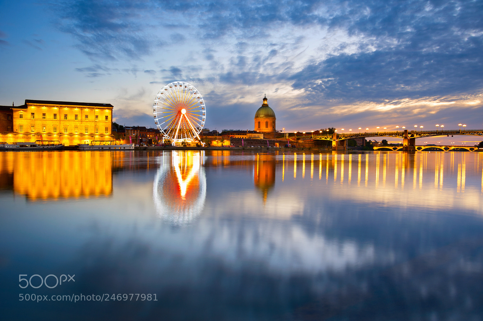 Nikon Df sample photo. Landmark scene of toulouse photography