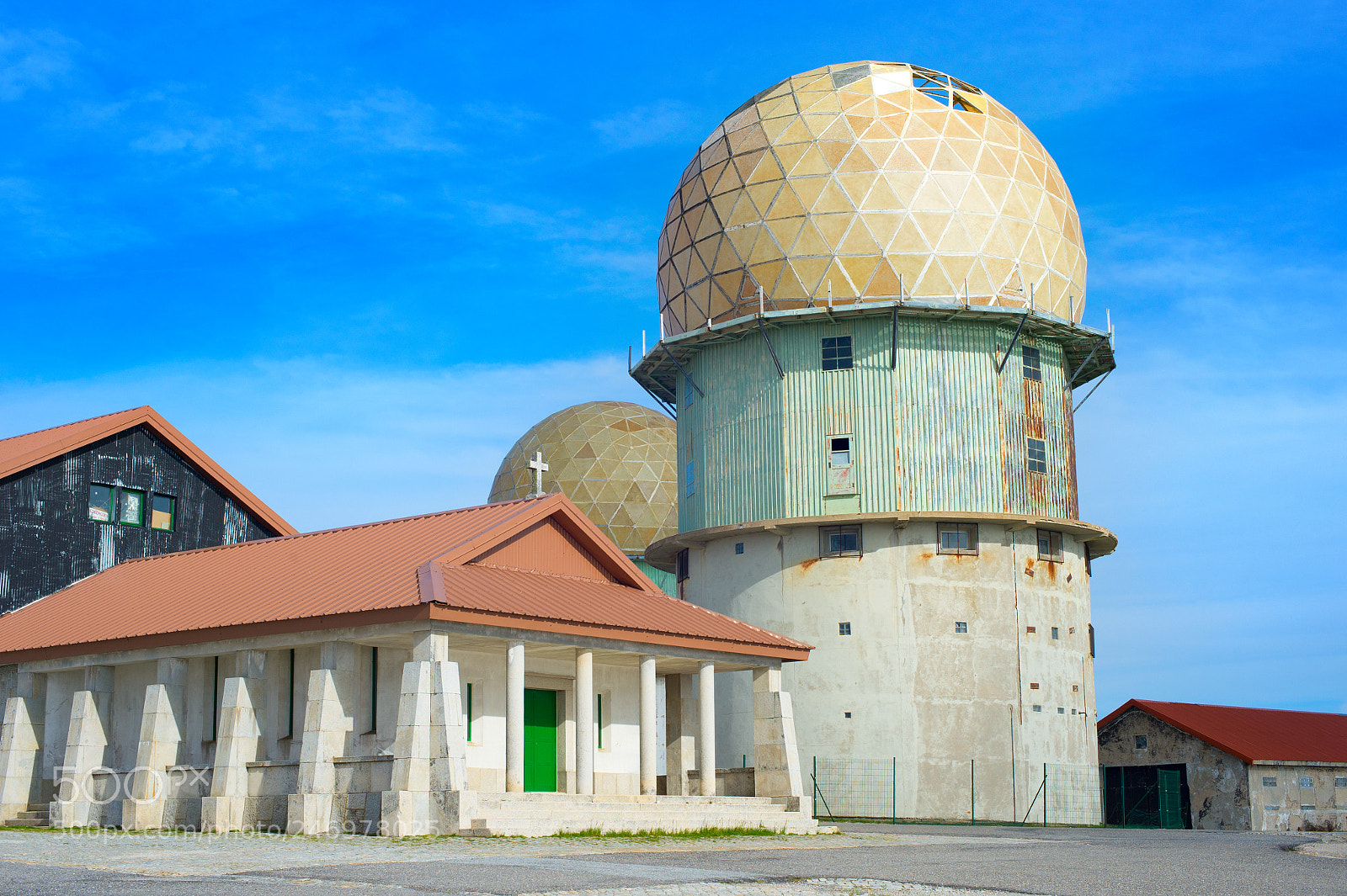 Nikon Df sample photo. Old radar station. portugal photography
