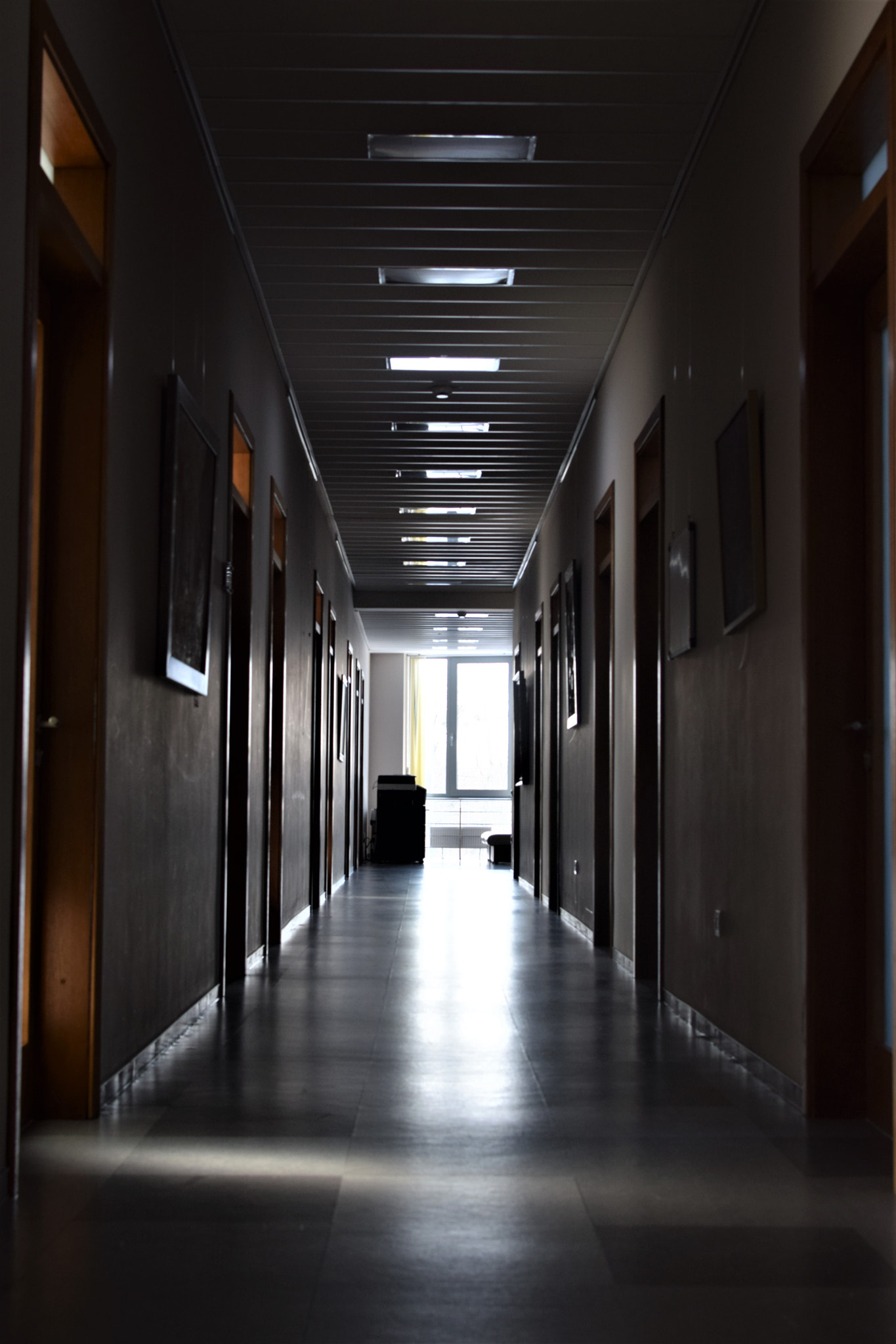 Nikon AF-S DX Nikkor 35mm F1.8G sample photo. Hallway photography