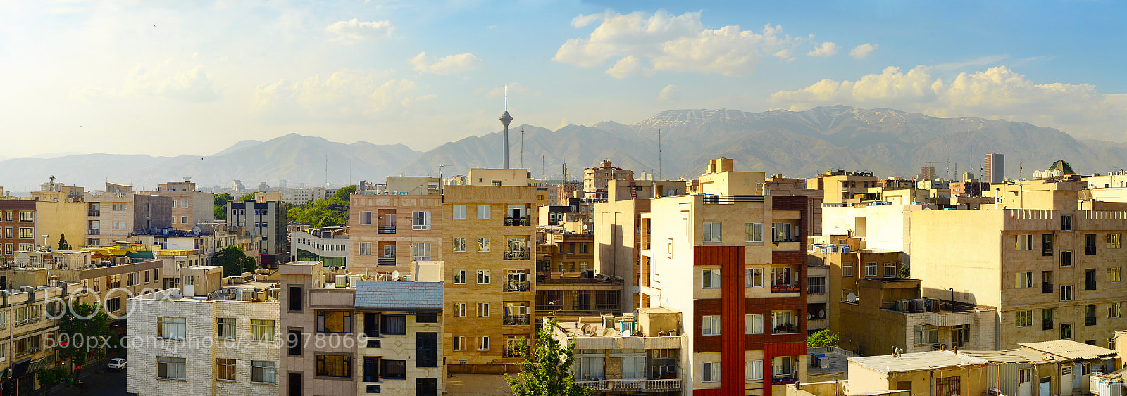 Nikon Df sample photo. Tehran panoramic view. iran photography