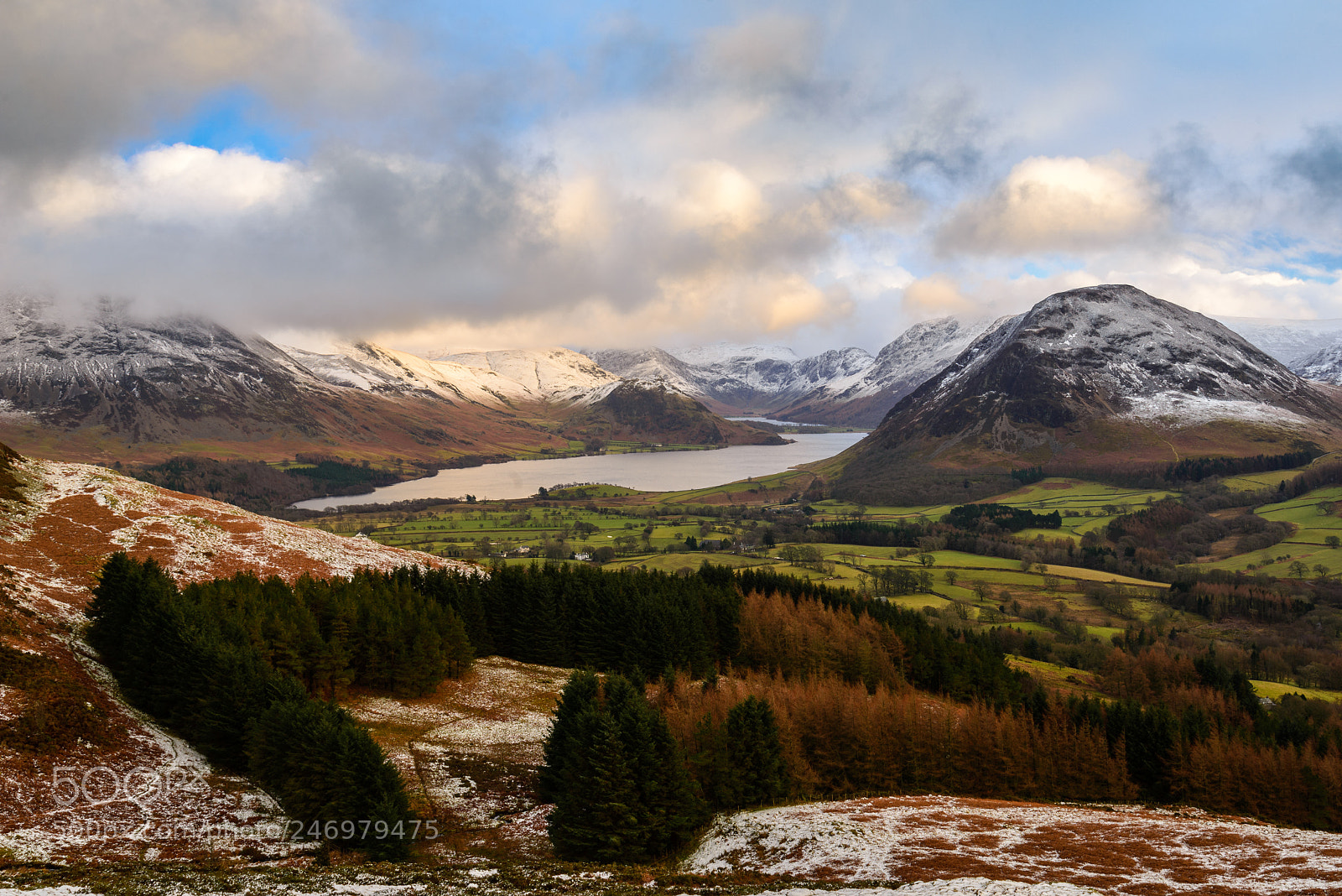 Nikon D610 sample photo. Mellbreak and crummock water photography