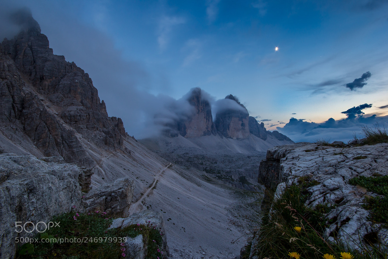 Canon EOS 60D sample photo. Tre cime di lavaredo photography
