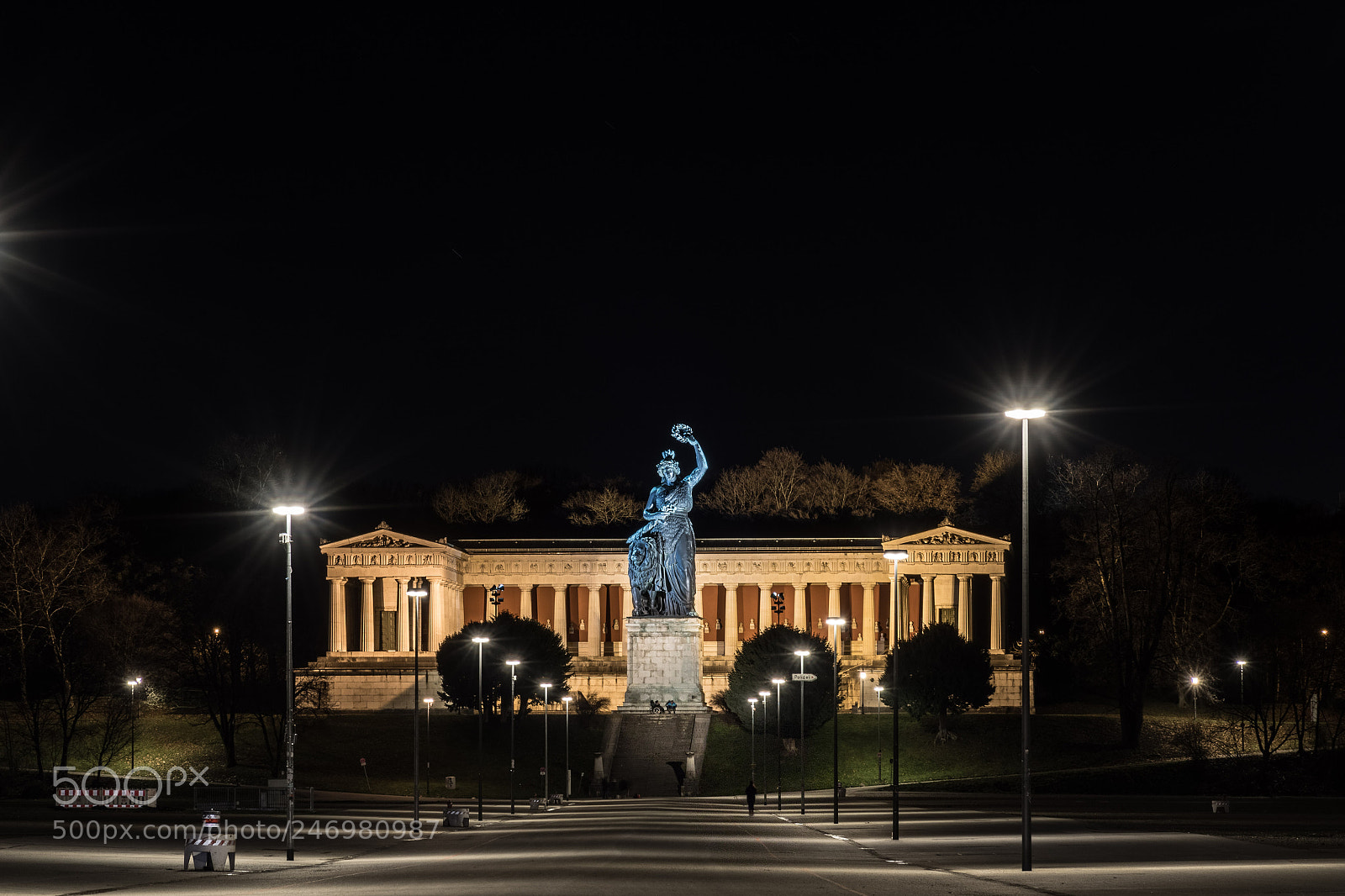 Canon EOS 7D Mark II sample photo. Nachts an der bavaria photography