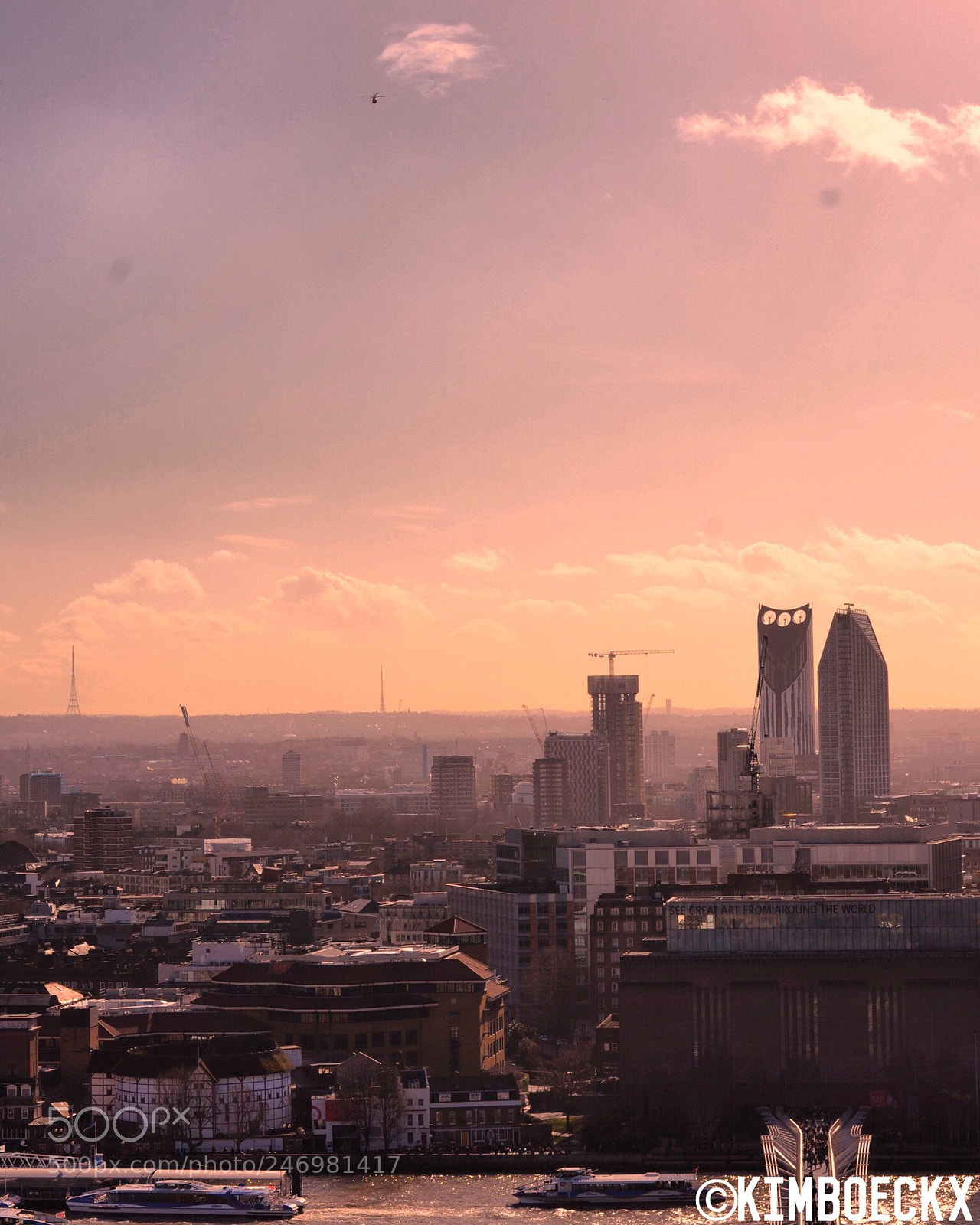 Nikon D3100 sample photo. London skyline photography