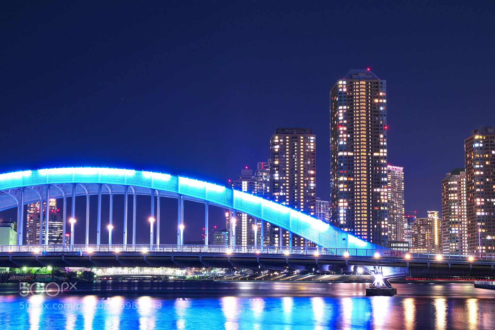 Fujifilm X-T1 sample photo. Night view at tokyo photography