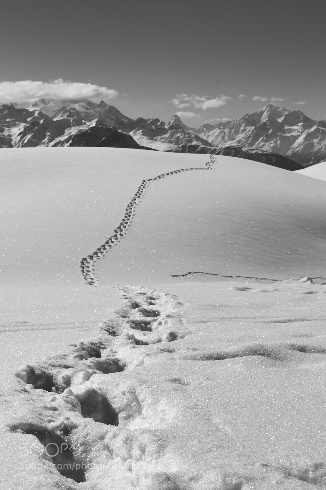 Nikon D3100 sample photo. Trail to the mountains photography