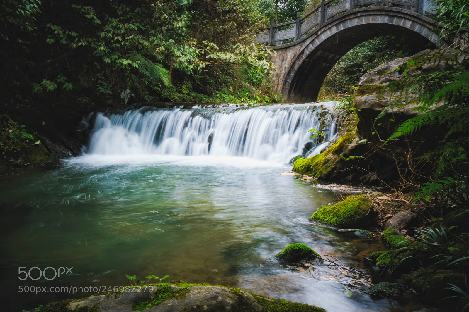 Sony a7R II sample photo. Waterfall photography