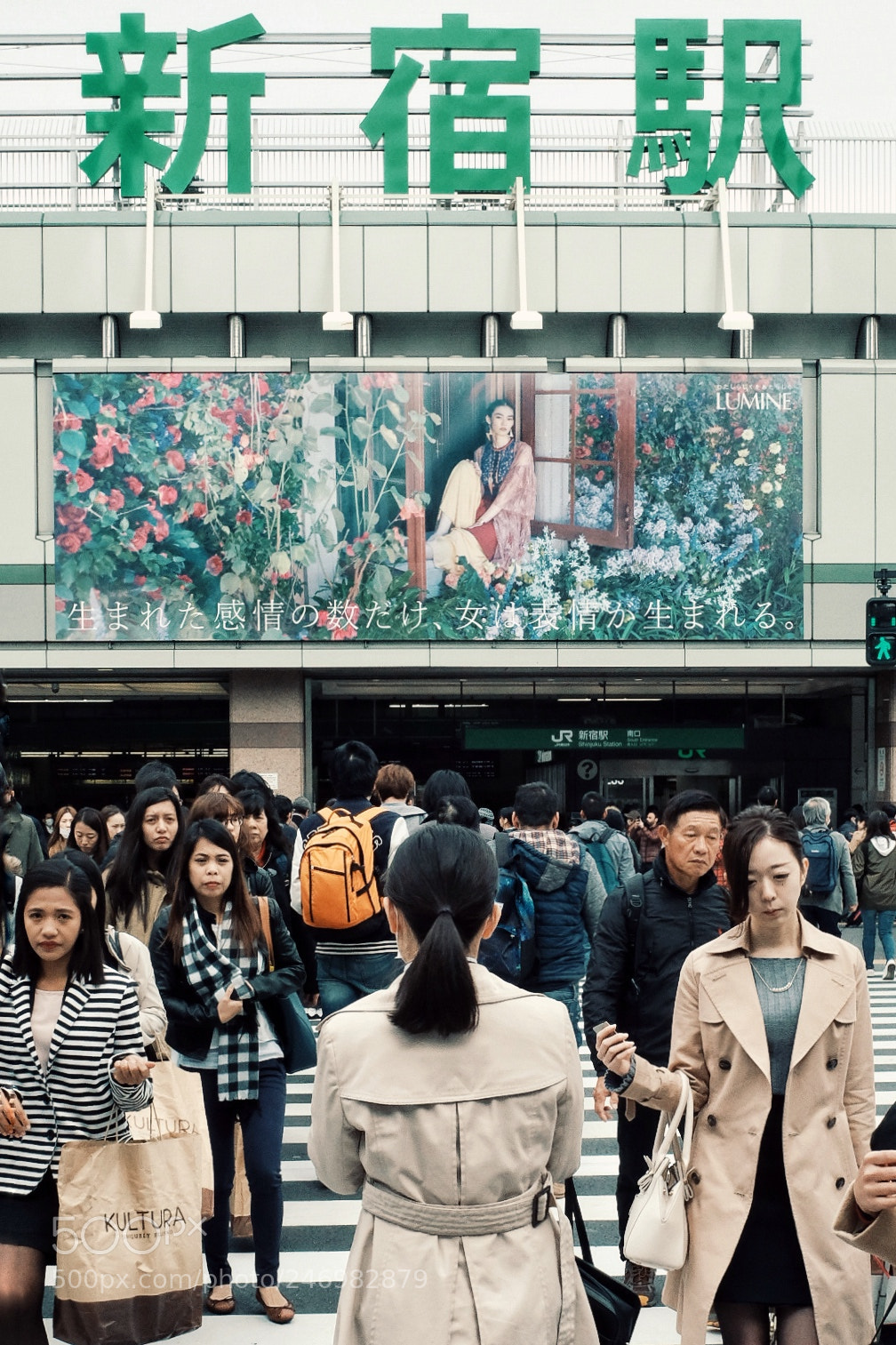 Fujifilm X100F sample photo. Shinjuku strut photography