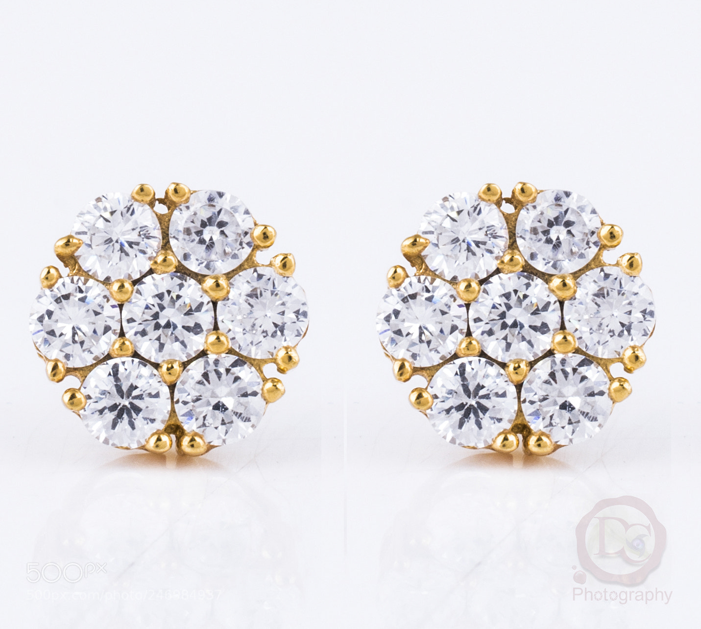 Nikon D7100 sample photo. Earring photography