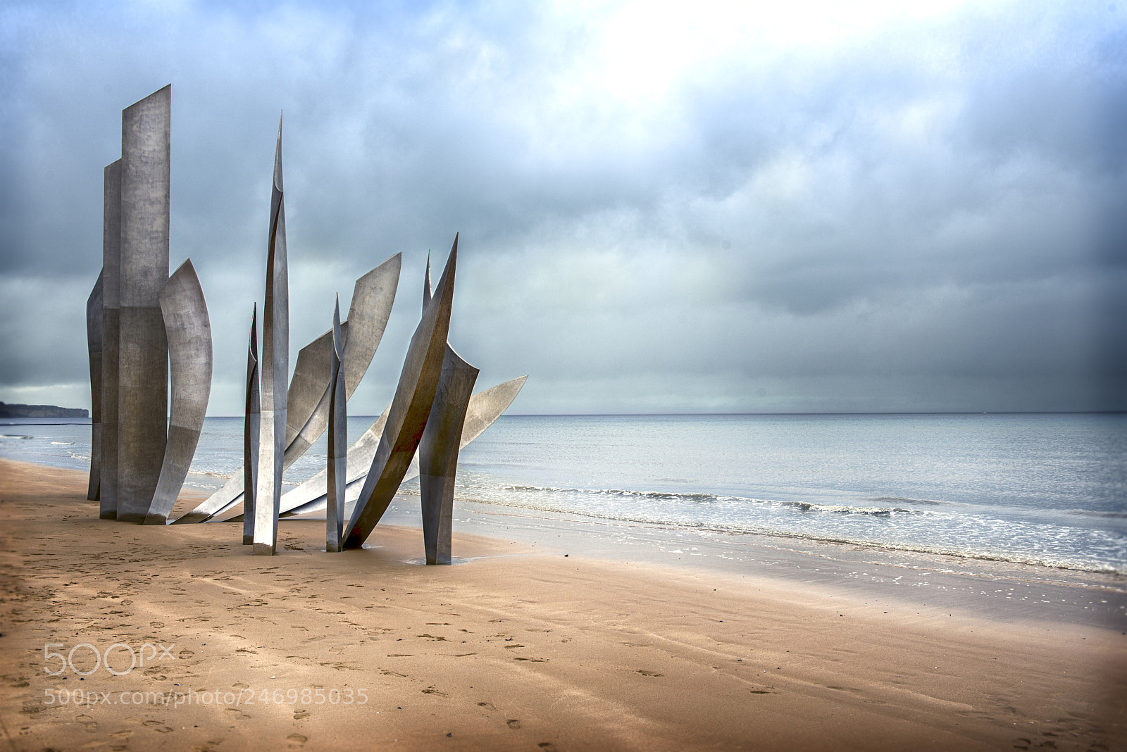 Nikon D800 sample photo. Omaha beach / france photography