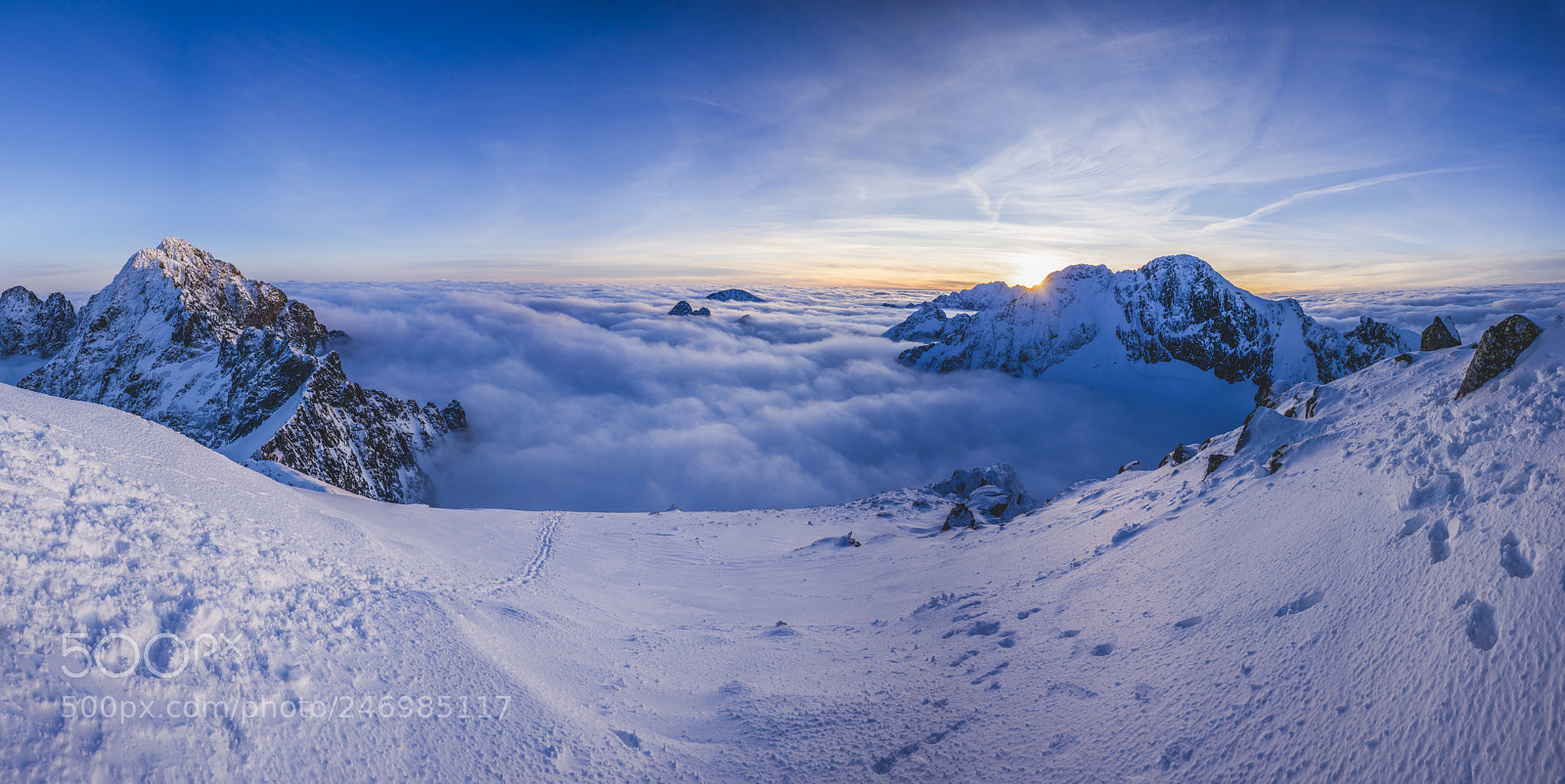 Sony a7 sample photo. The sea of clouds photography