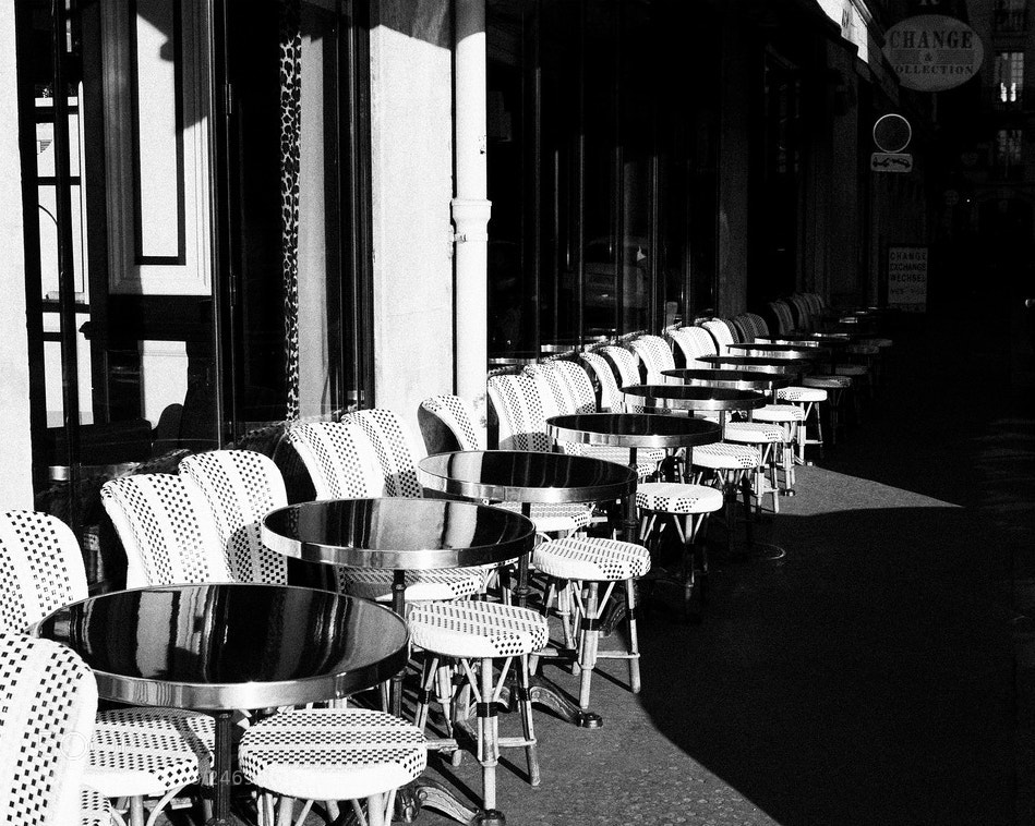 Canon EOS-1D Mark IV sample photo. Les terrasses en hiver photography