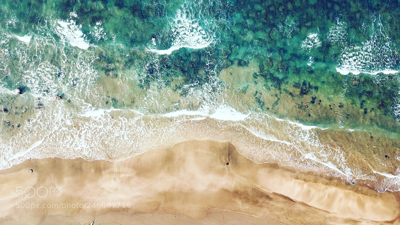 DJI FC220 sample photo. Wave photography