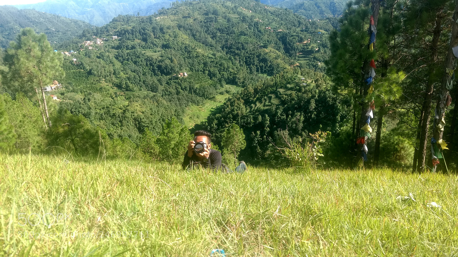 Motorola Moto G (4) sample photo. Photographer pose to take photography