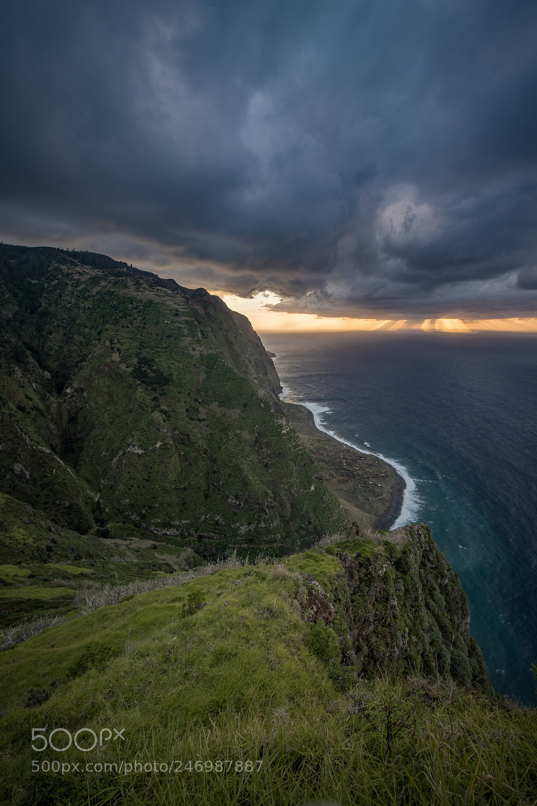 Sony a7R II sample photo. Dark clouds and the photography
