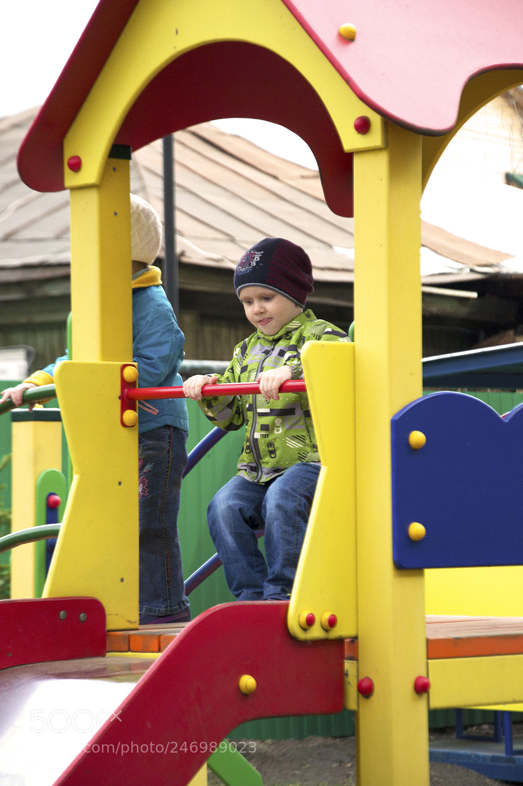 Nikon D3100 sample photo. At the playground photography