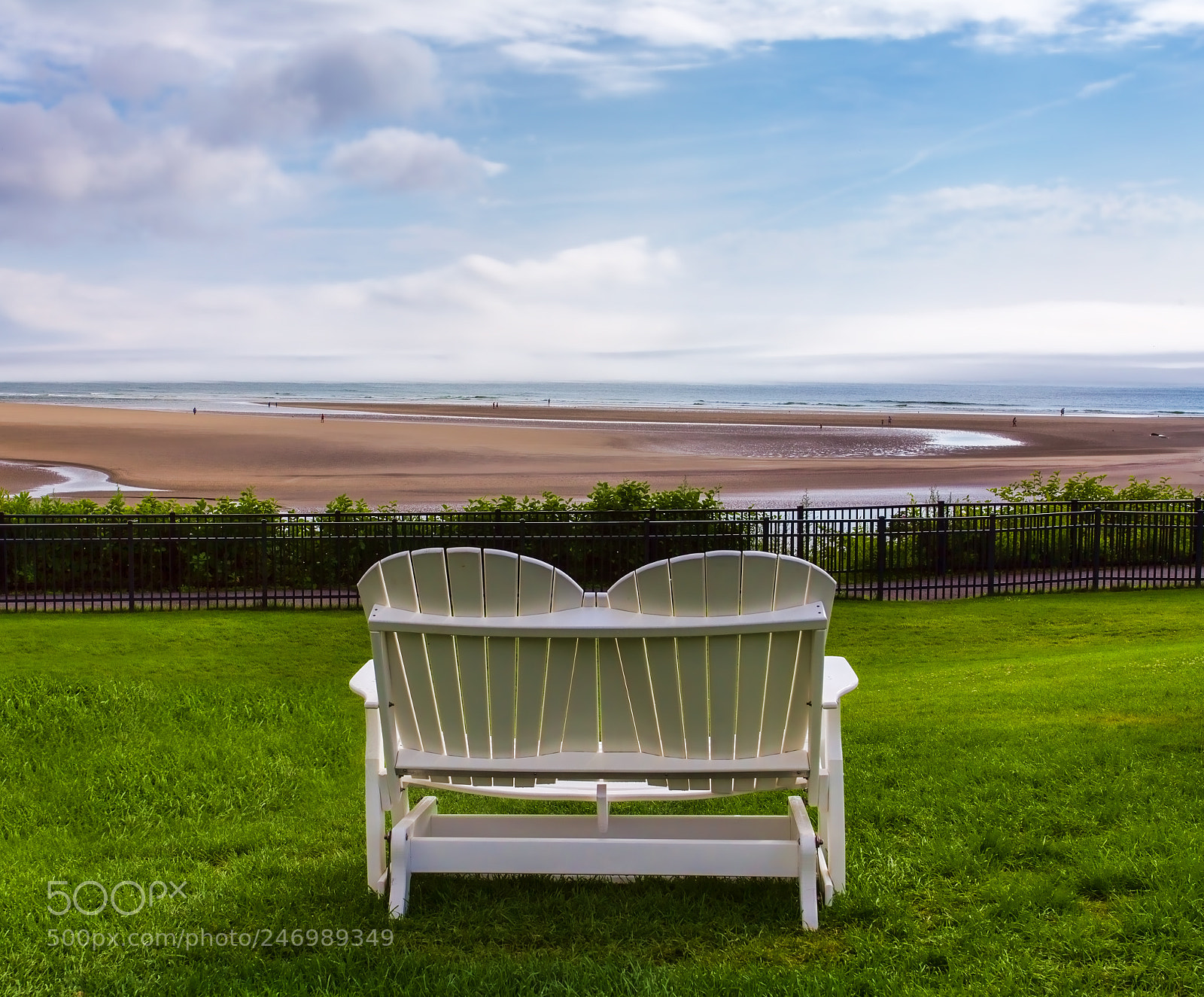 Canon EOS 6D sample photo. Chair with a view photography
