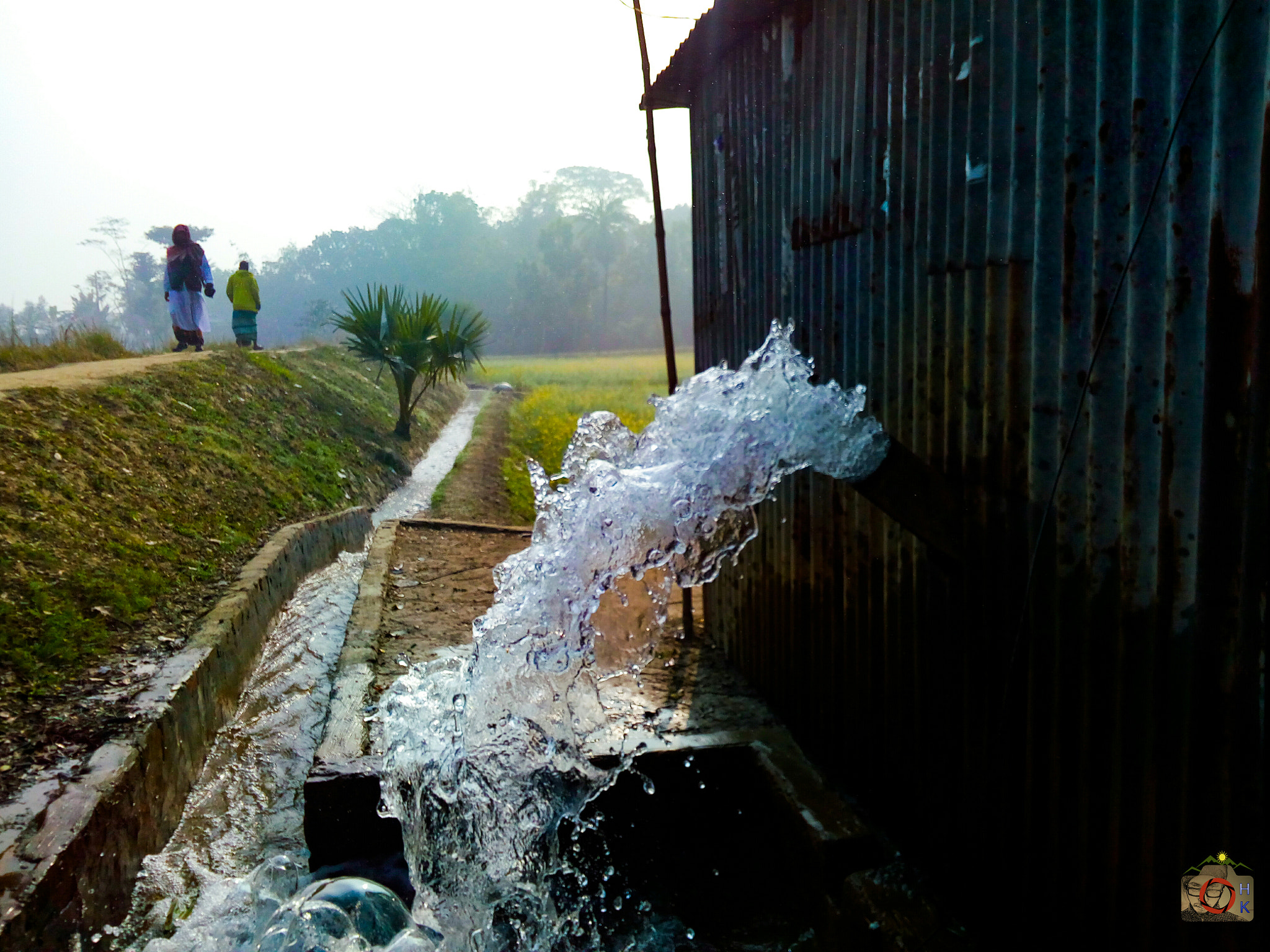 Symphony R100 sample photo. Water fall photography