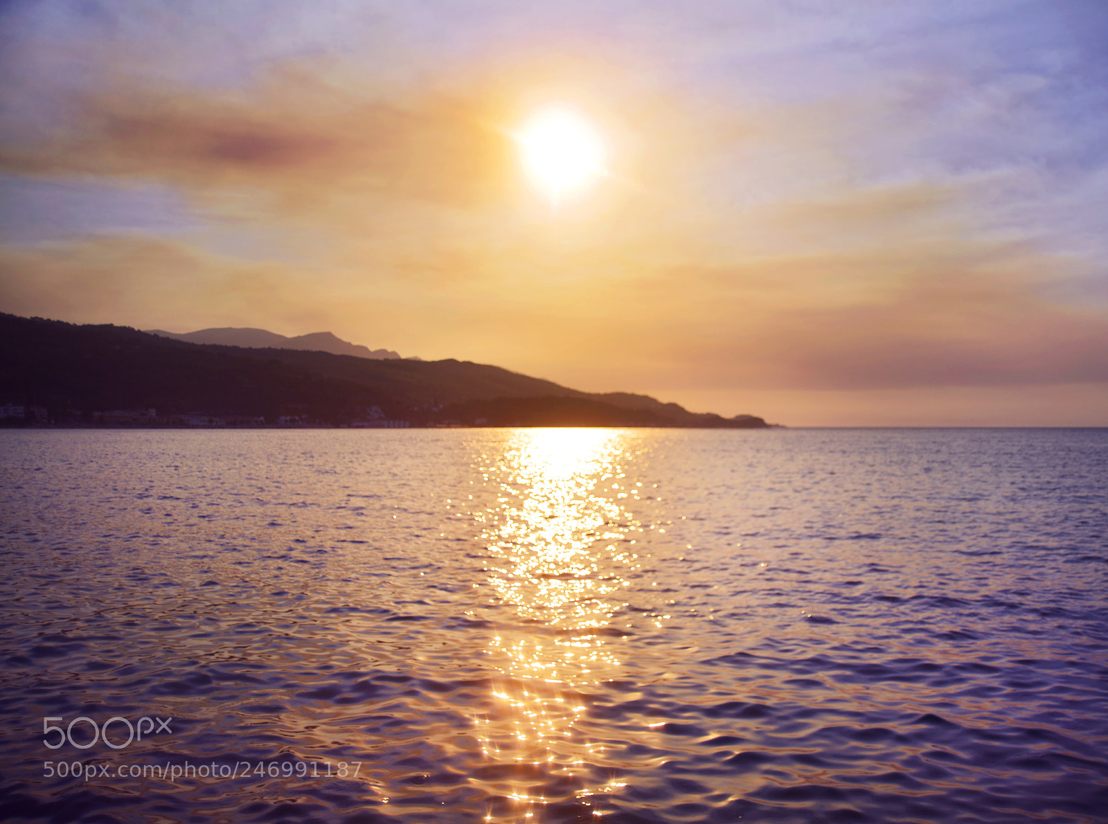 Nikon D800 sample photo. Sunset in samos, greece photography