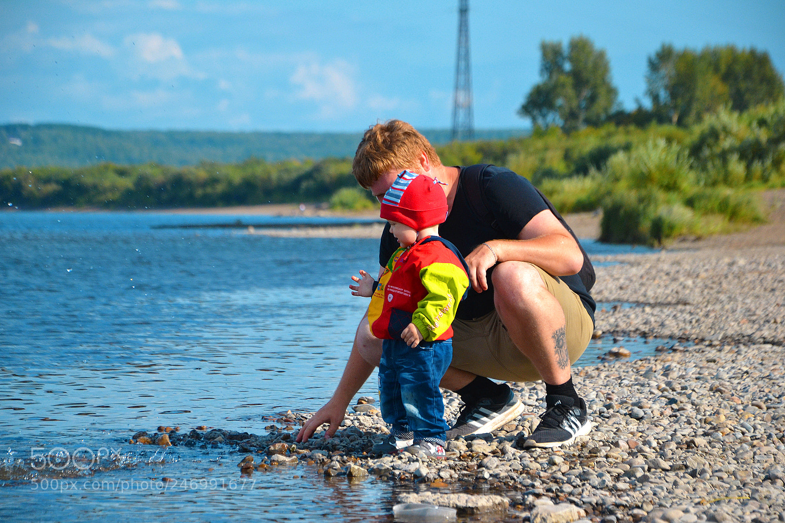 Nikon D3100 sample photo. Father and son photography