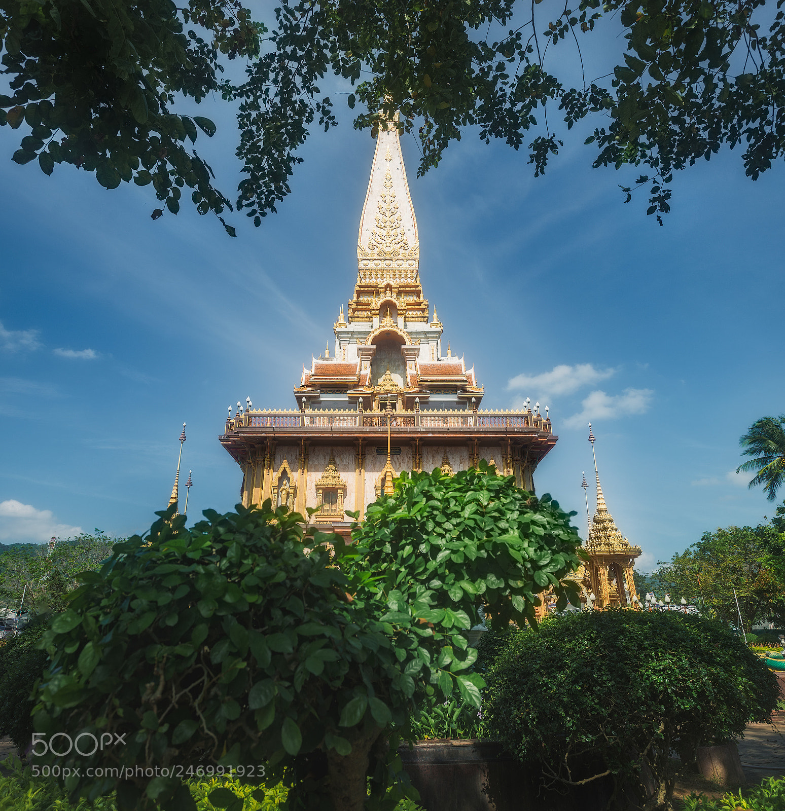 Nikon D800 sample photo. Chalong temple photography