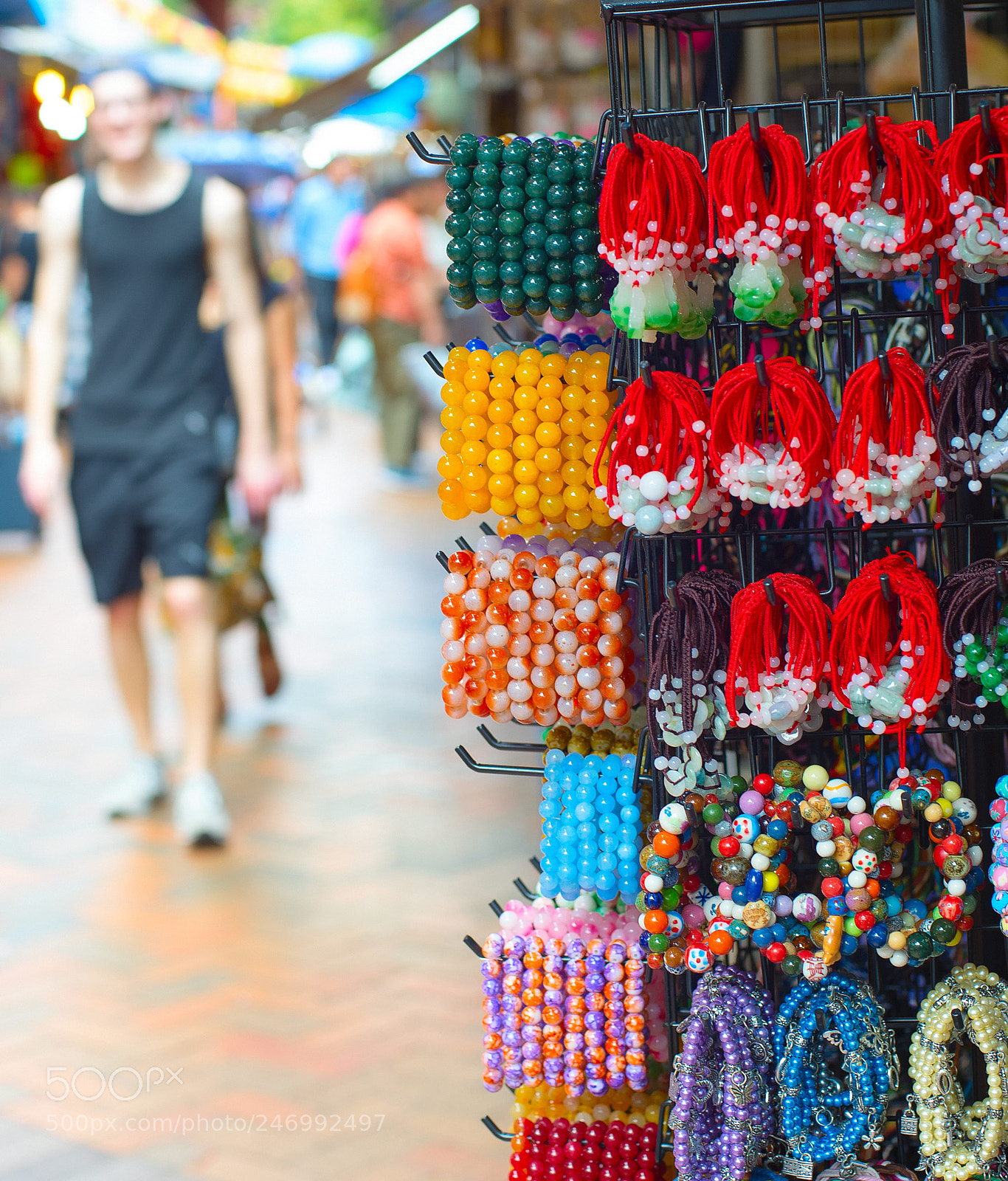 Nikon Df sample photo. Gifts at chinatown market photography