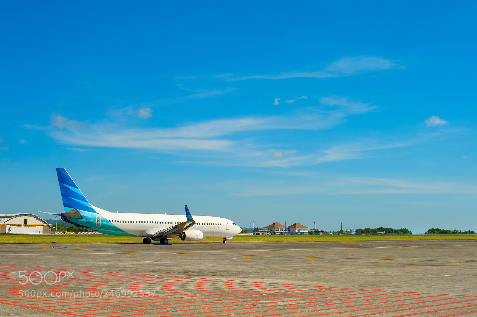 Nikon Df sample photo. Airplane takeoff bali airport photography