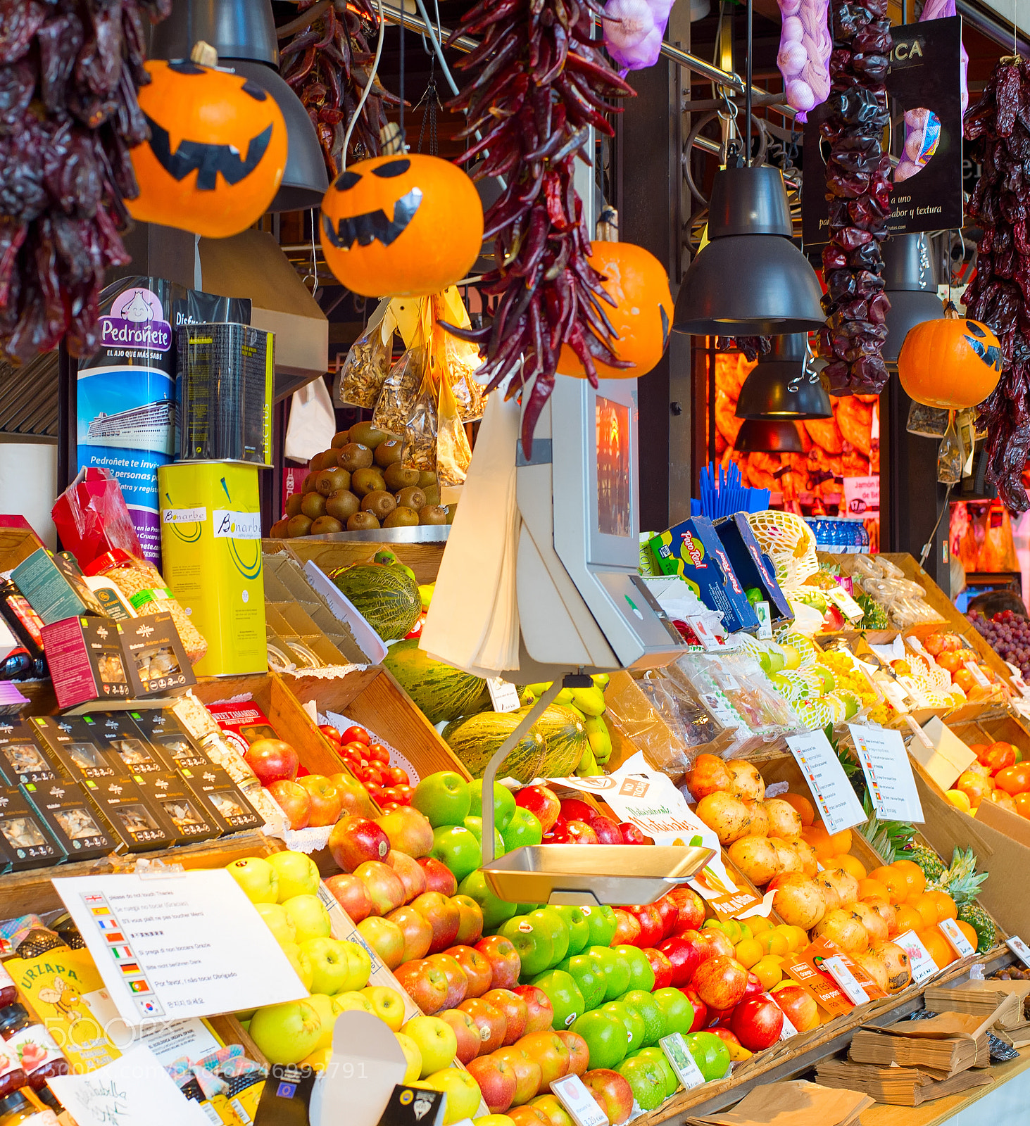 Nikon Df sample photo. Food market san miguel photography