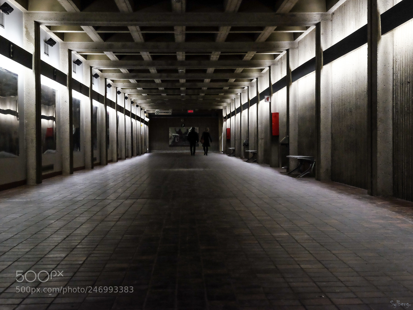 Fujifilm X-T1 sample photo. Hallway of anonymous couloir photography