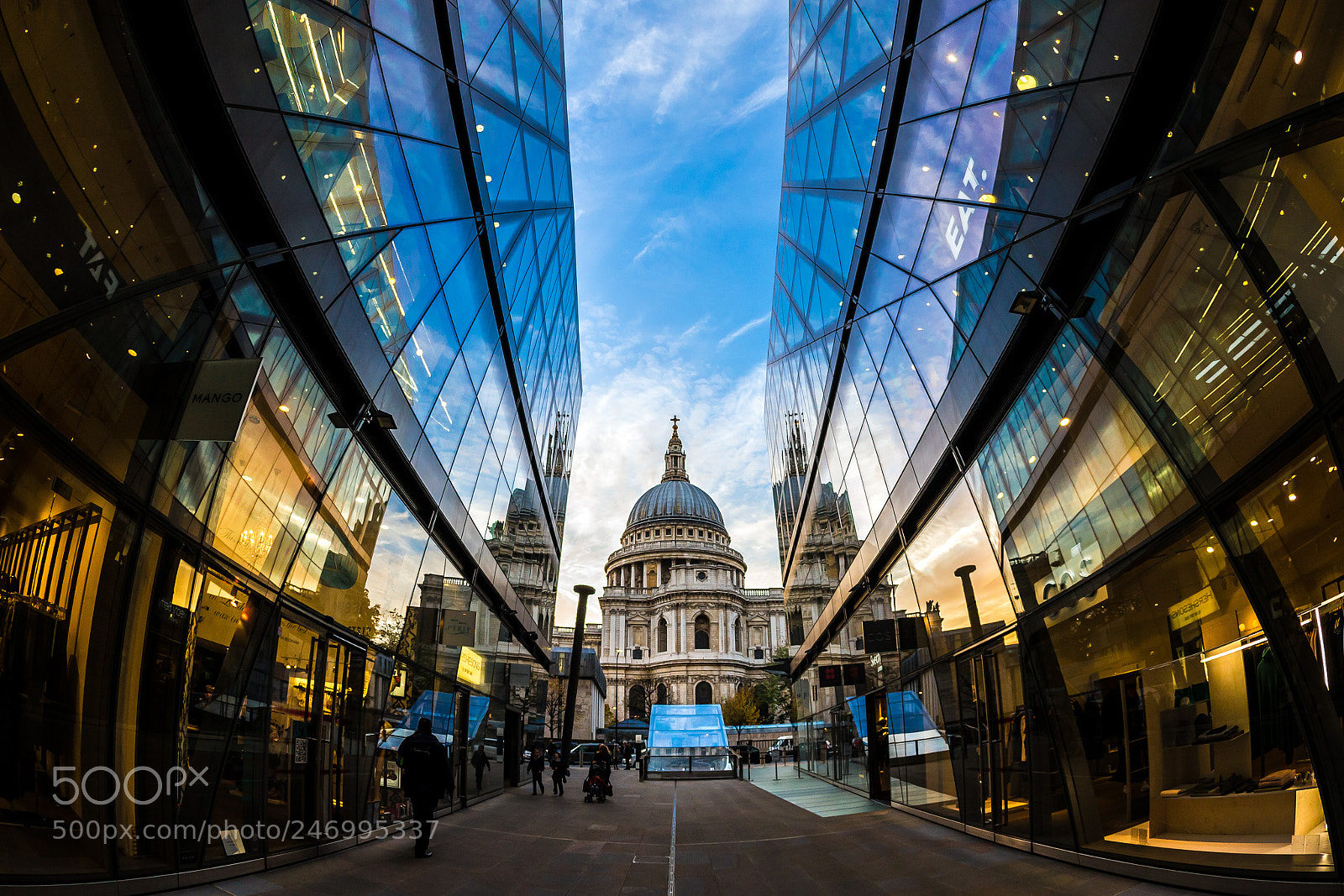 Canon EOS-1D X sample photo. St paul's at dusk photography