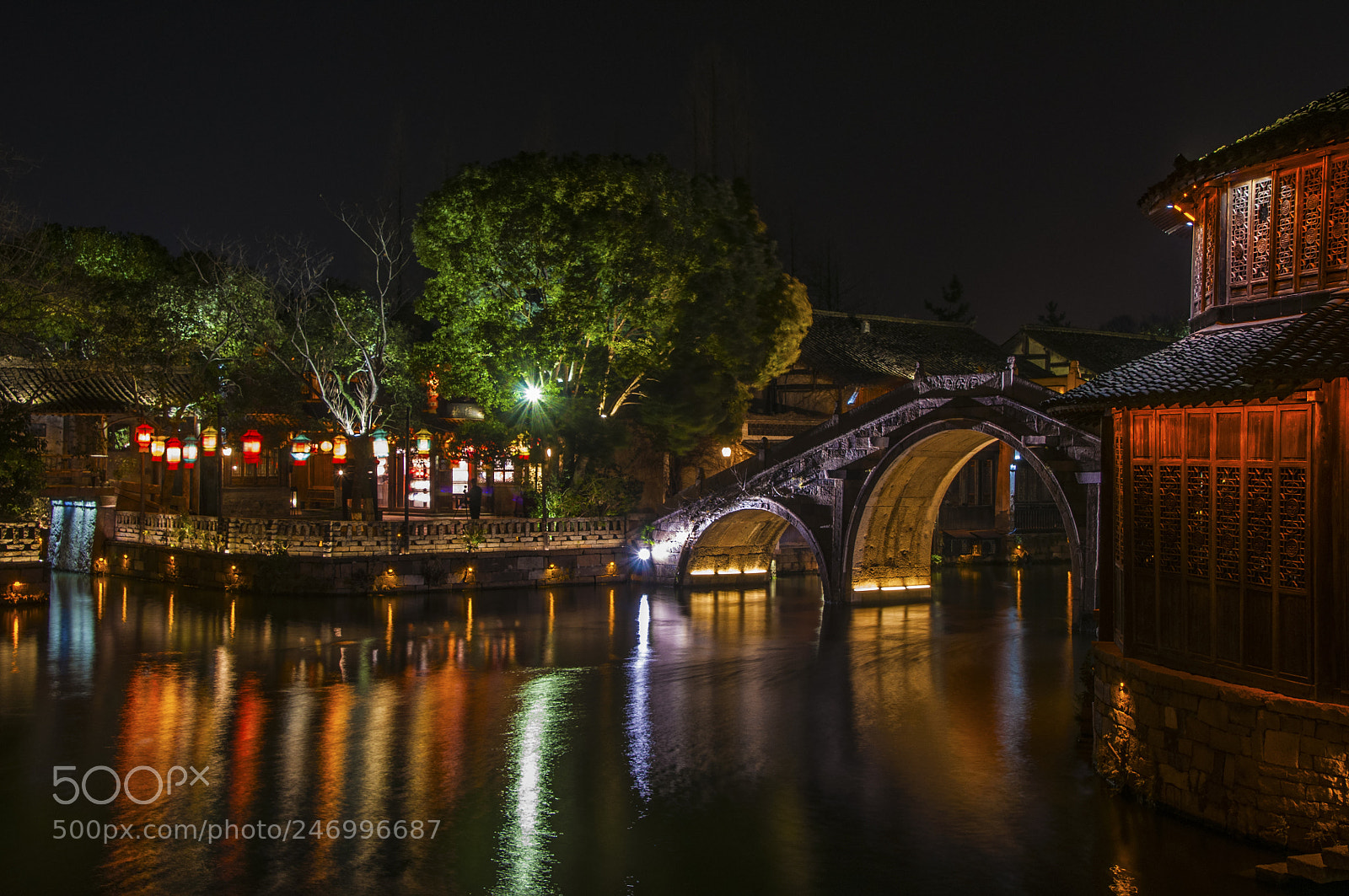 Nikon D90 sample photo. The night scene in photography
